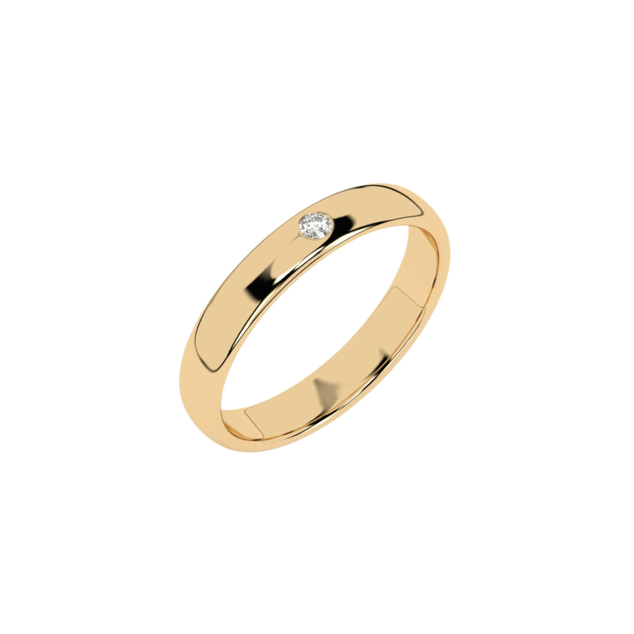 Alexa Diamond Ring - Yellow Gold - Image 3