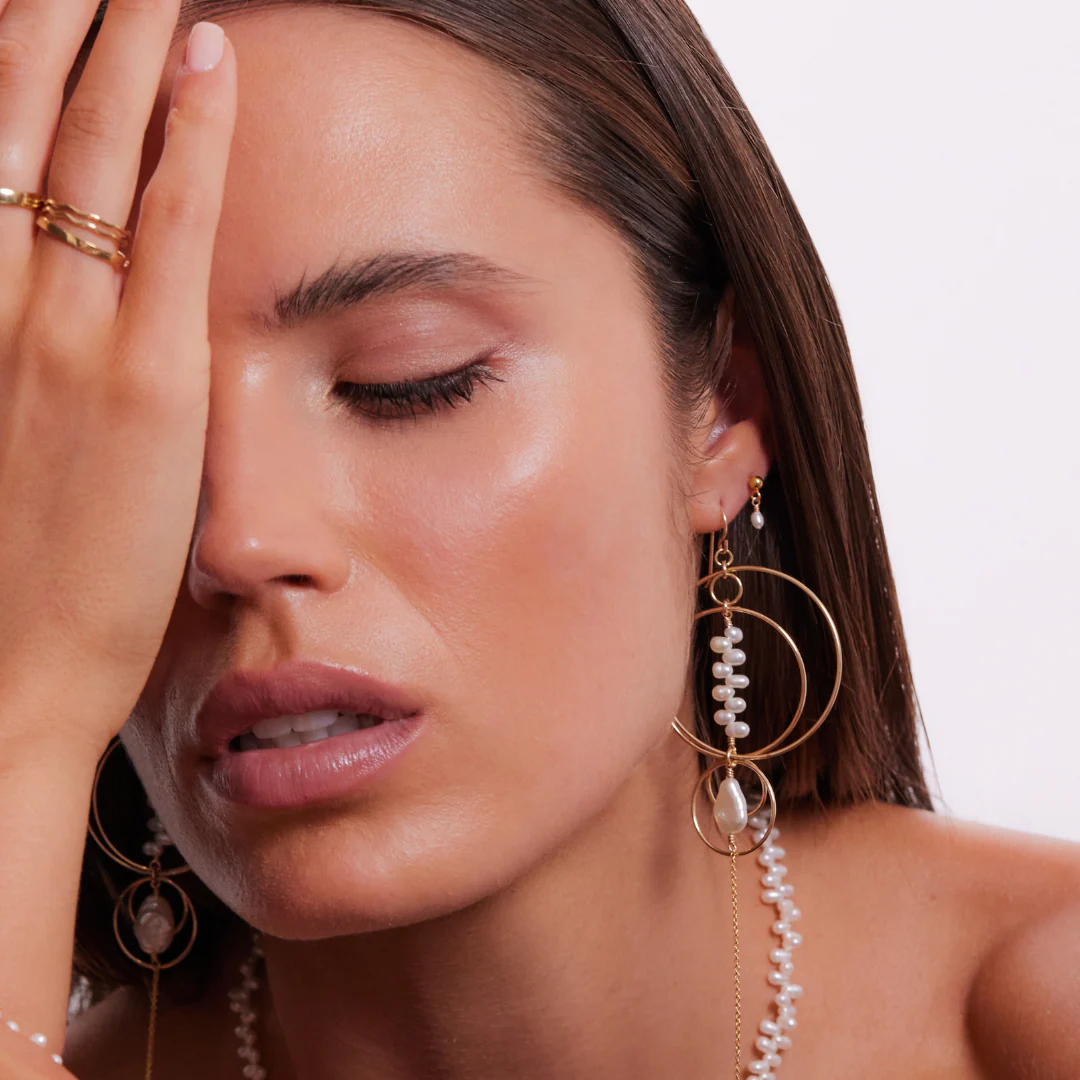 Amalfi Earrings - Gold - Image 3