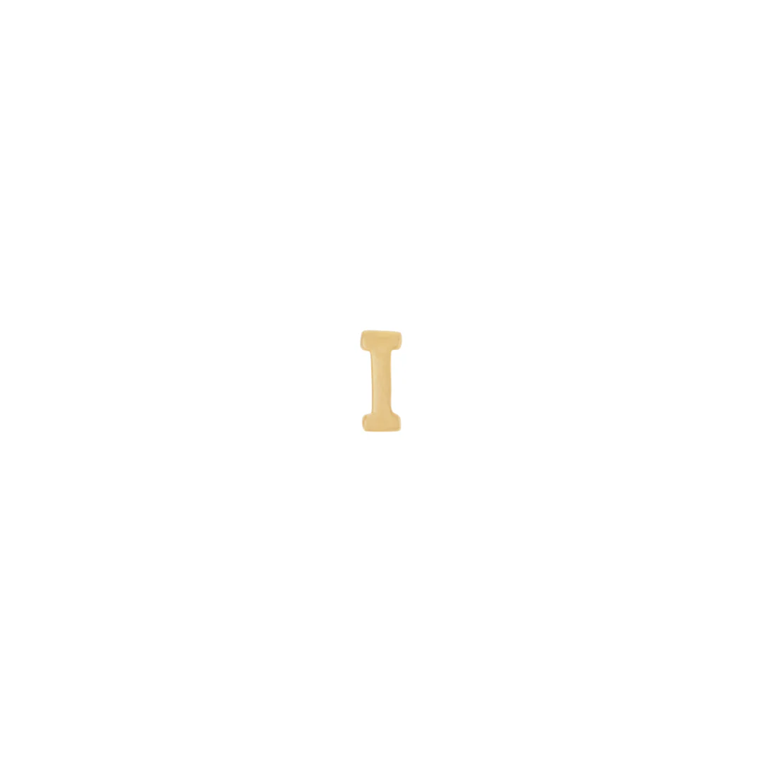 Letter Slider Charm - Solid Gold - Image 15