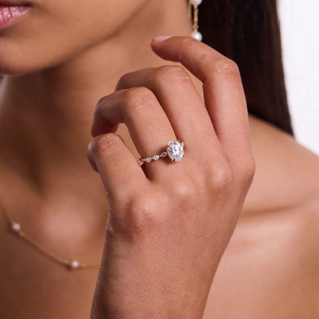 Arlo Engagement Ring - Yellow Gold - Image 2