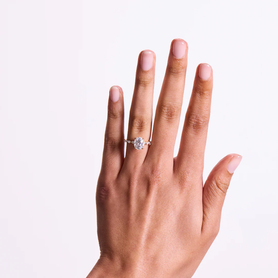 Arlo Engagement Ring - Yellow Gold - Image 4