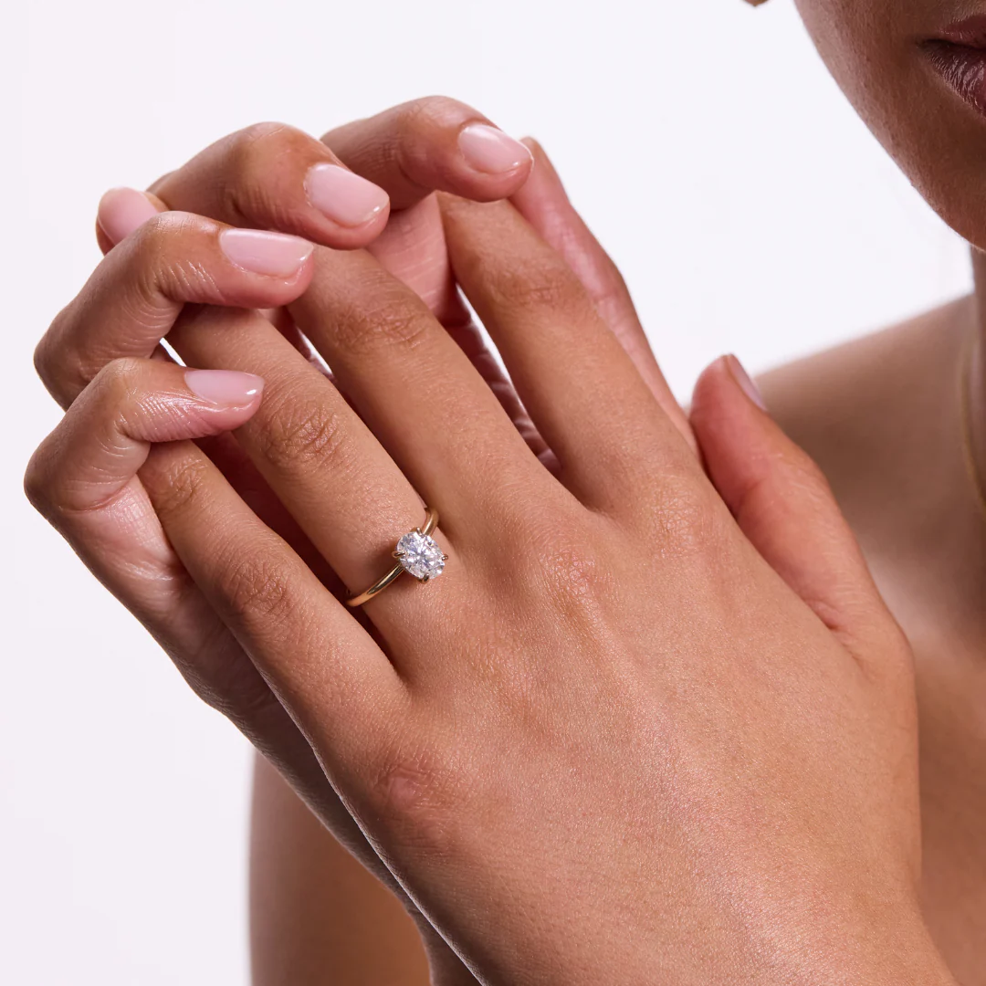 Ava Engagement Ring - Yellow Gold - Image 3