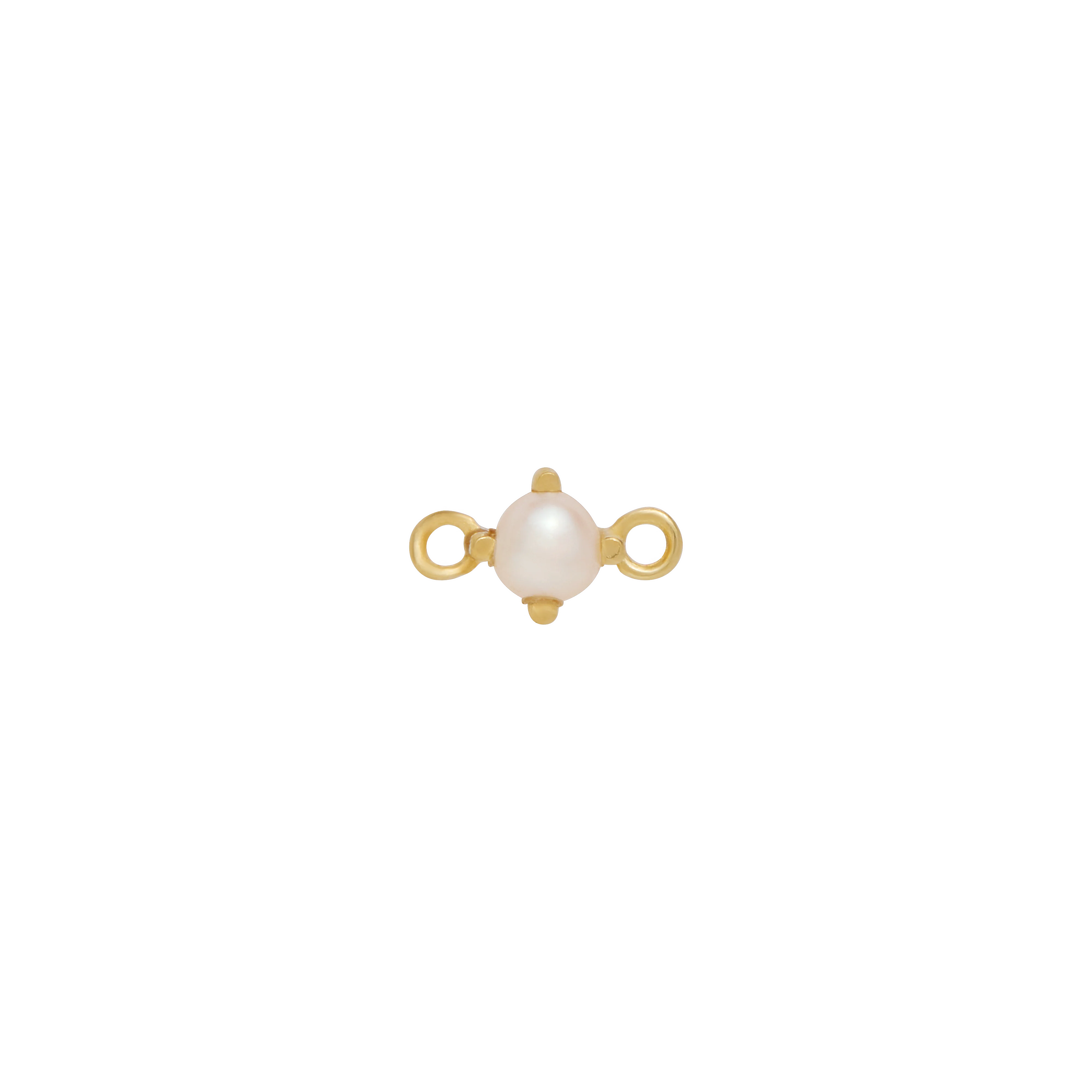 Fixed Birthstone Charm - Gold - Image 6