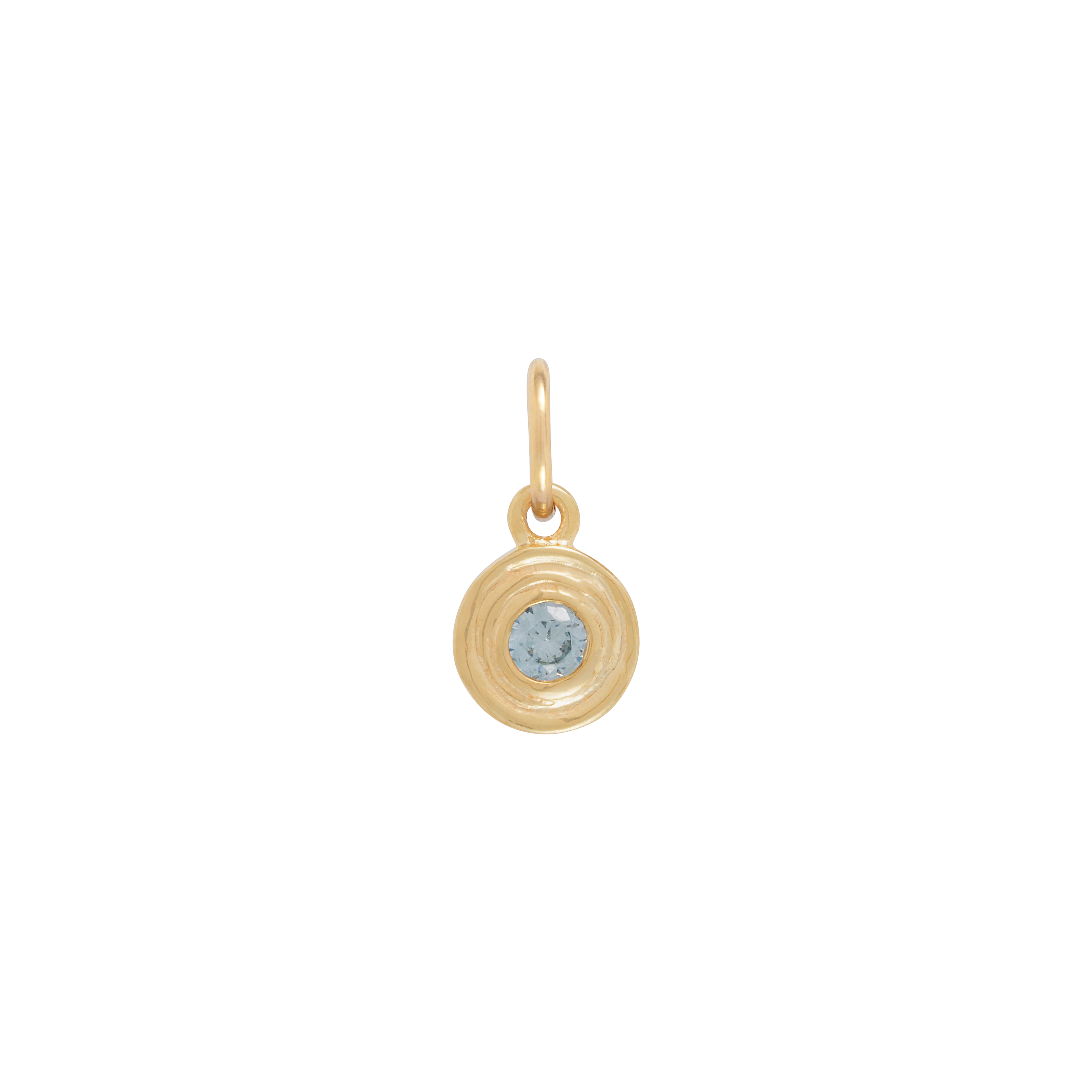 Birthstone Charm - Gold - Image 3