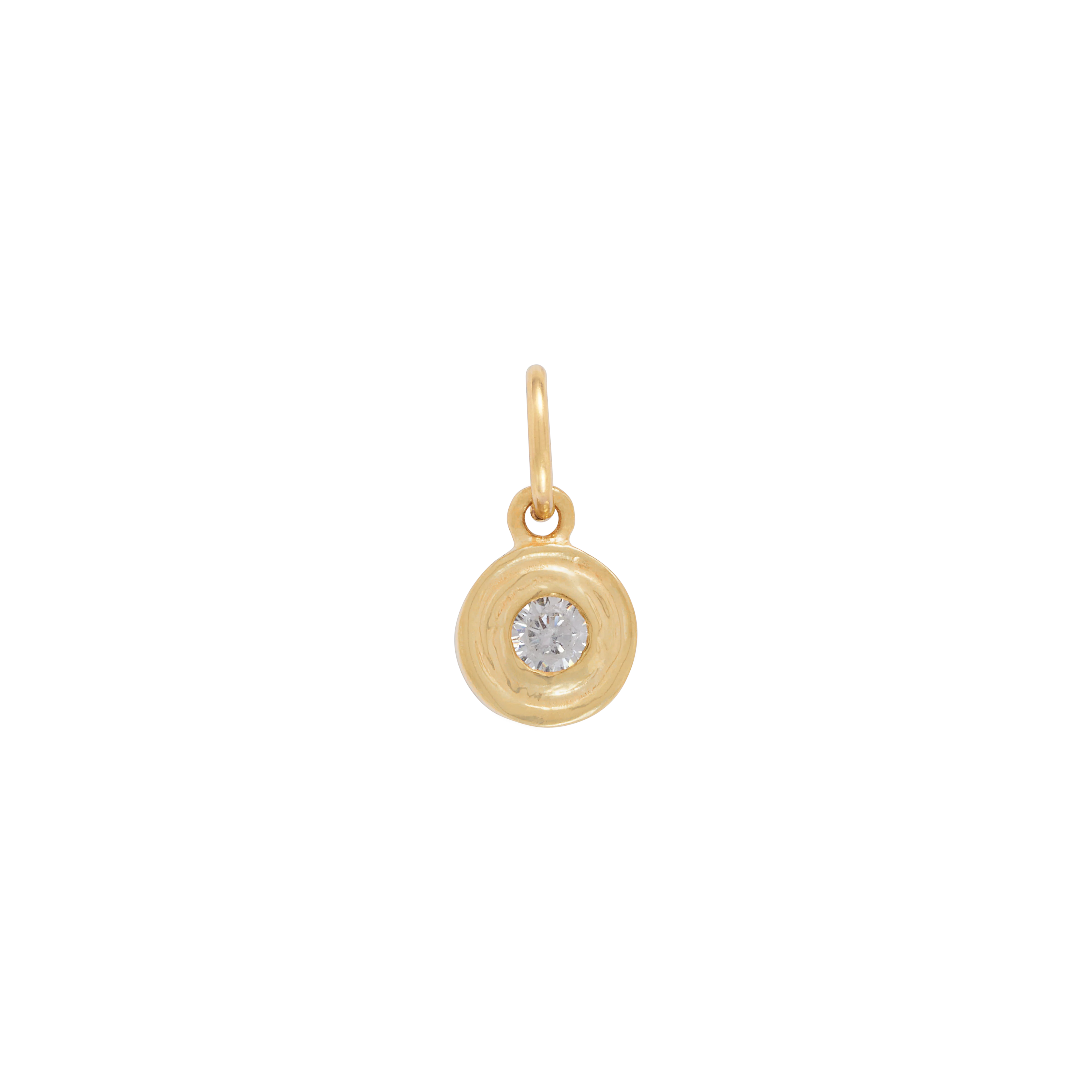 Birthstone Charm - Gold - Image 4