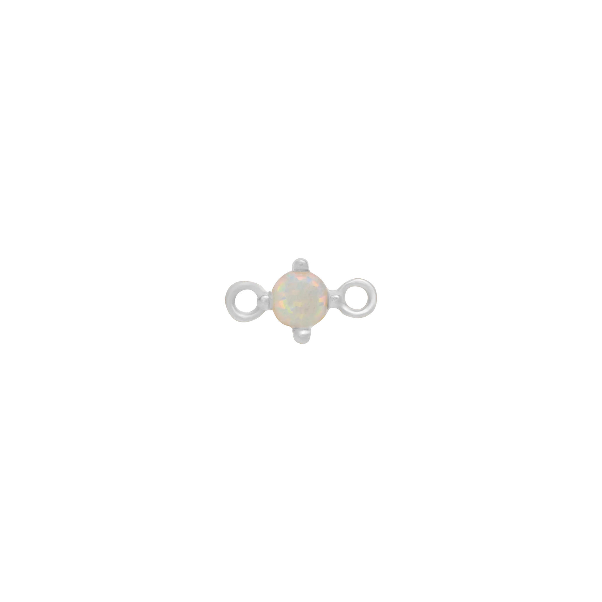 Fixed Birthstone Charm - Silver - Image 10