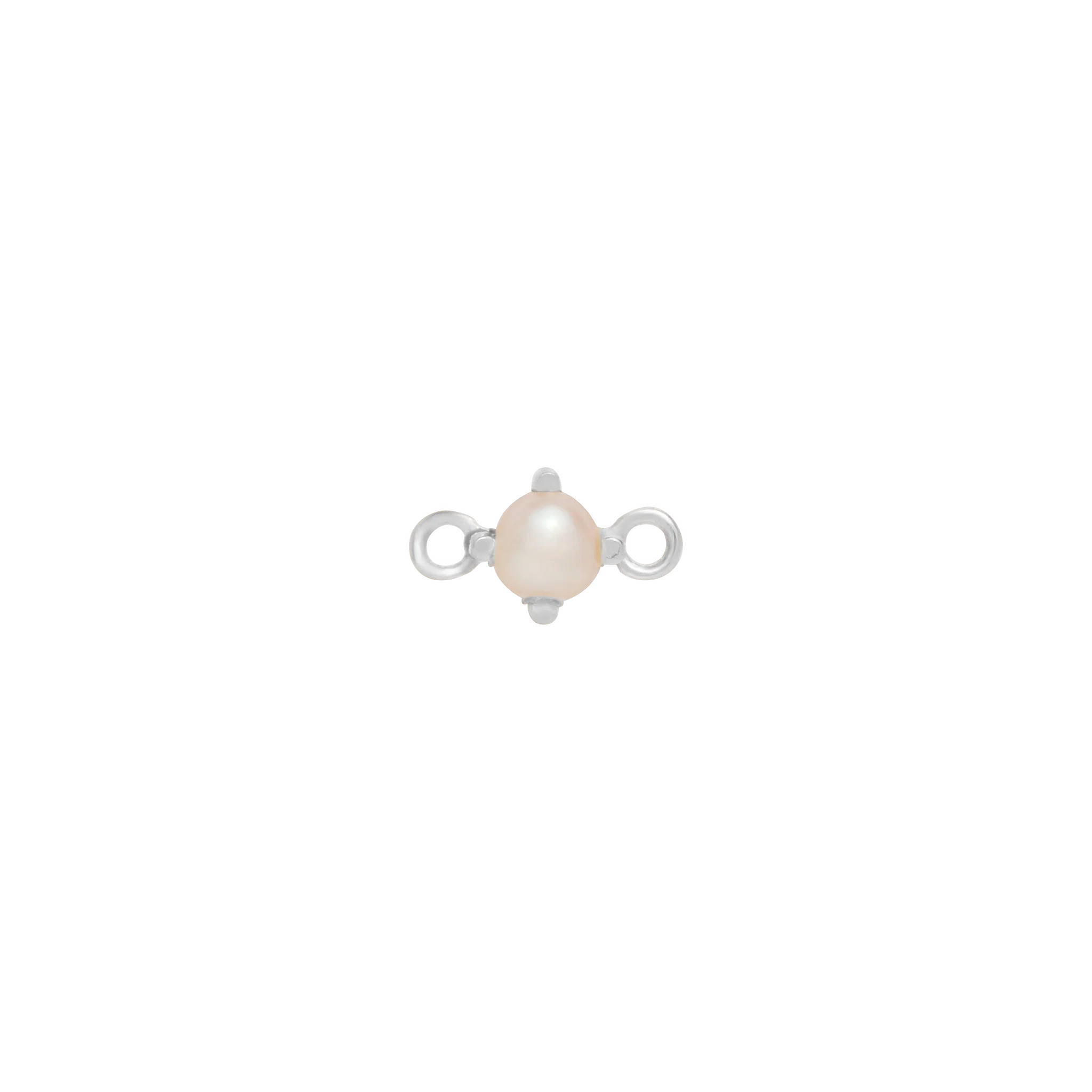 Fixed Birthstone Charm - Silver - Image 6