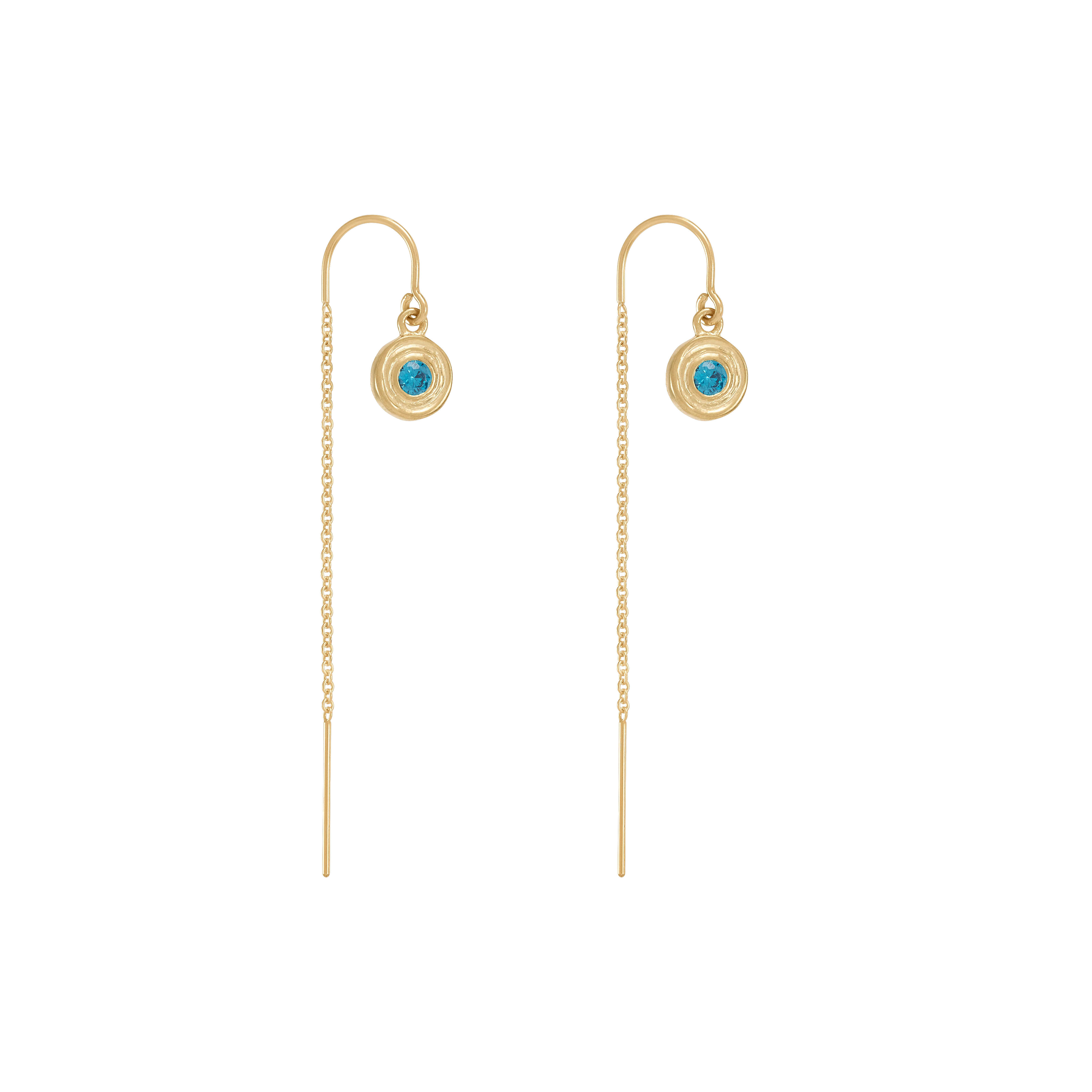 Birthstone Earrings - Gold - Image 13