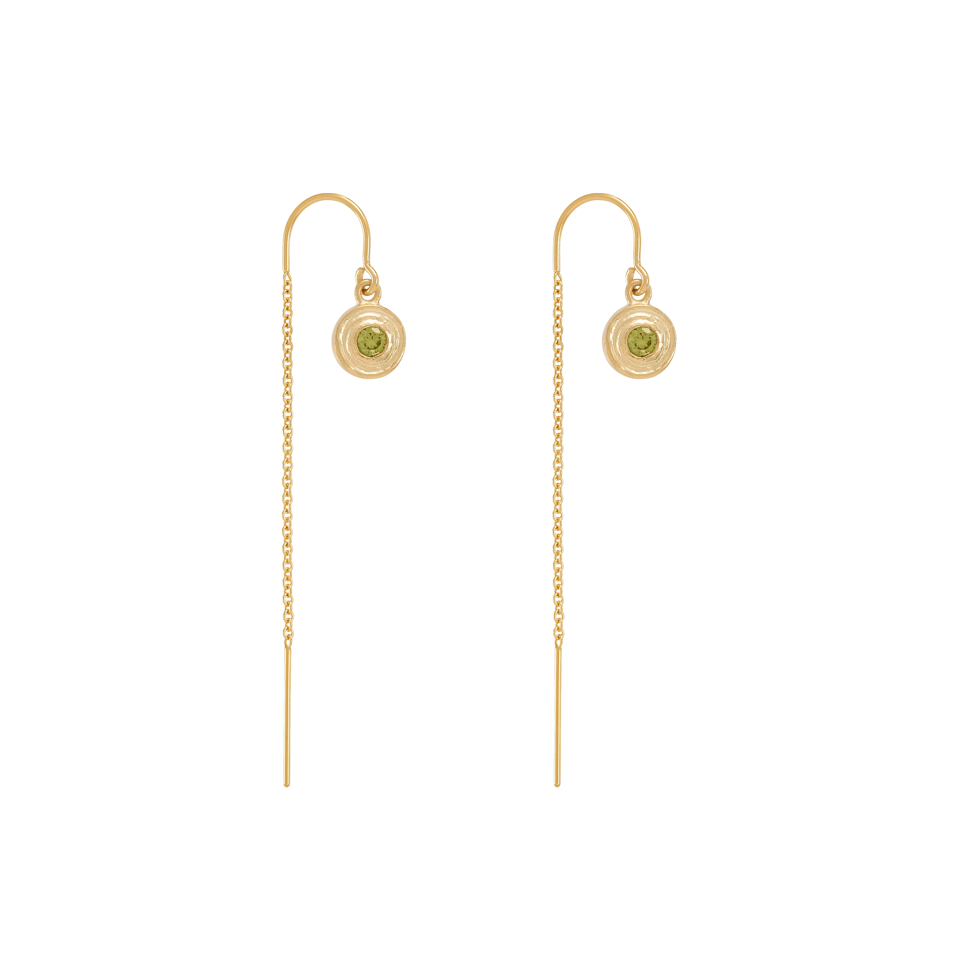 Birthstone Earrings - Gold - Image 9