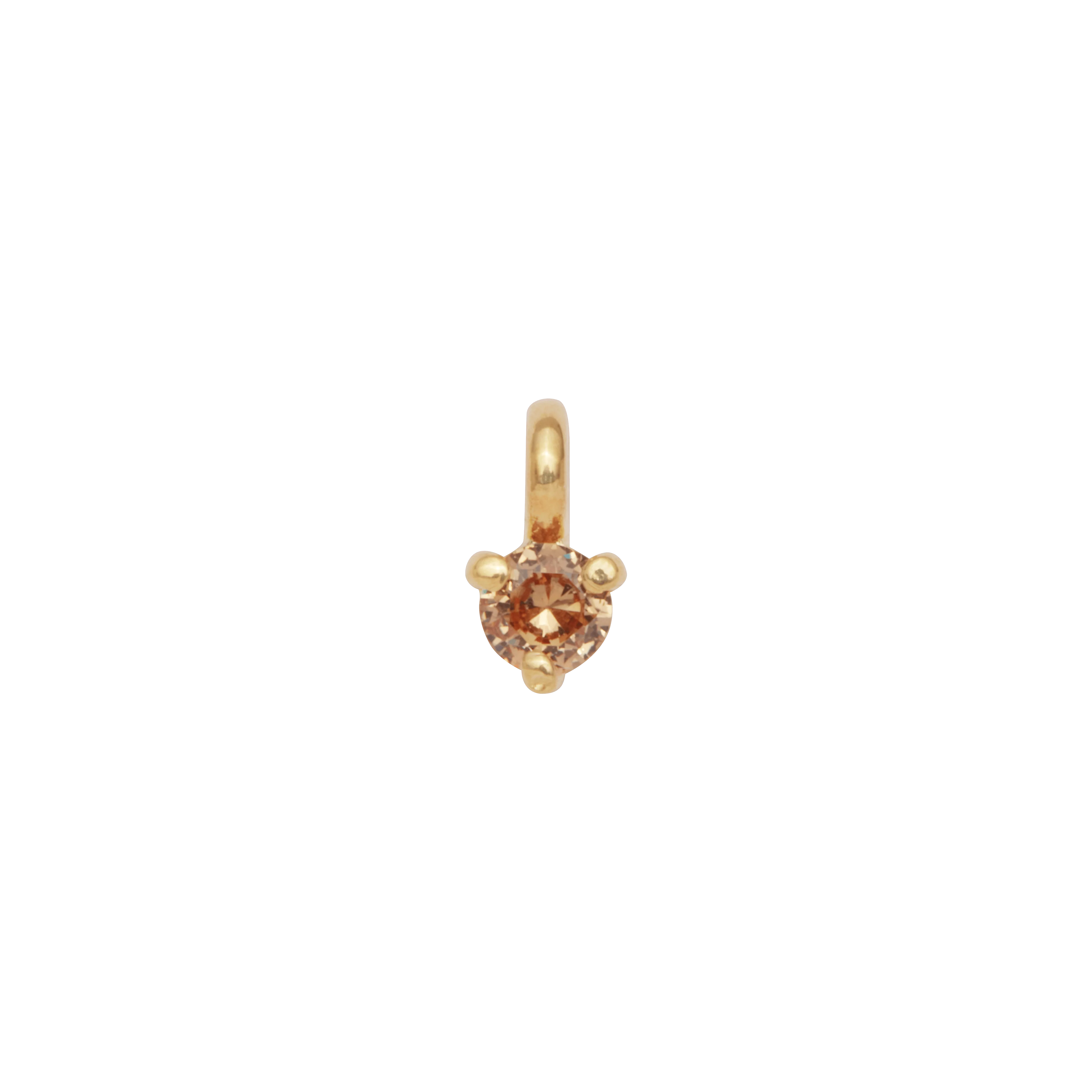 Birthstone Hanging Charm - Gold - Image 11