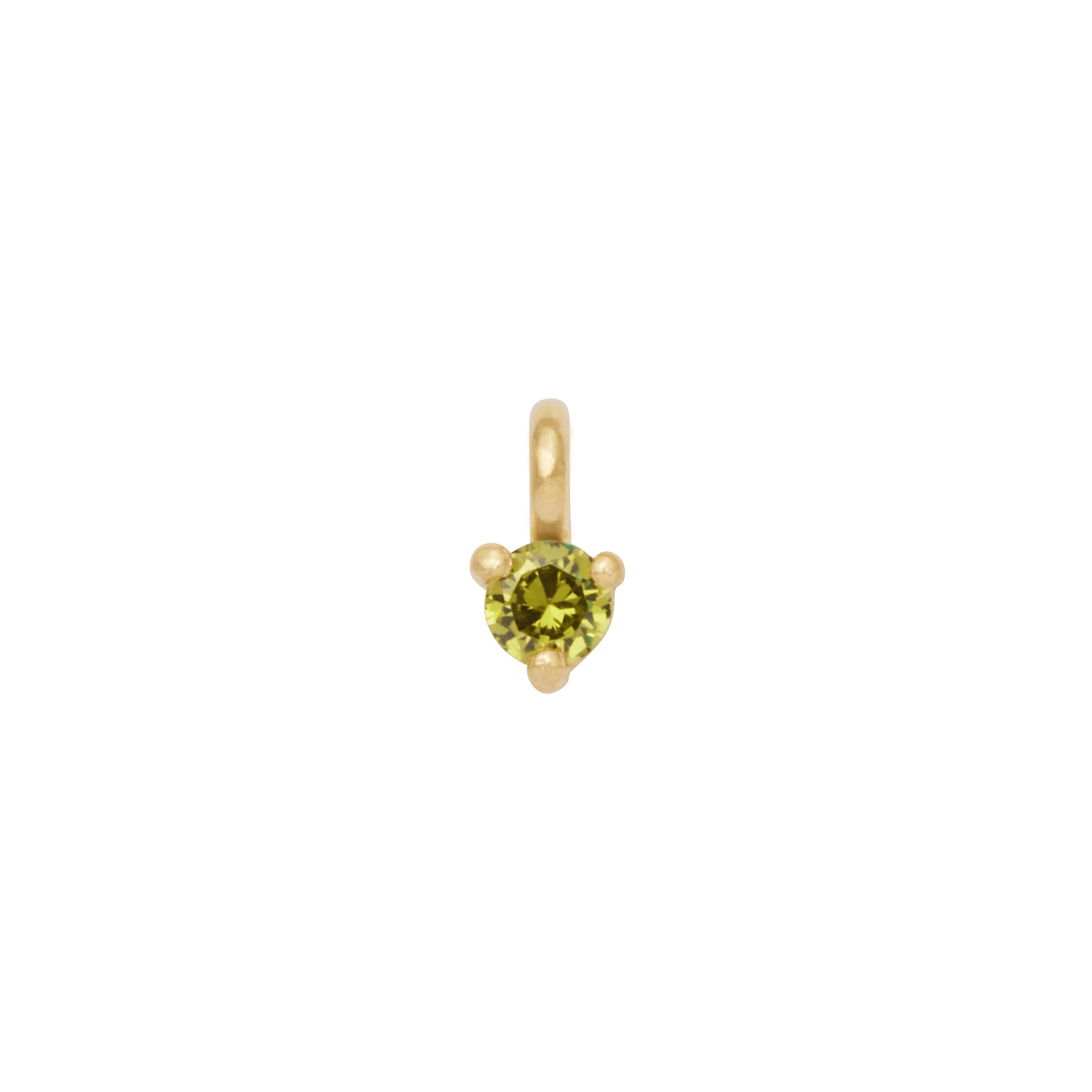 Birthstone Hanging Charm - Gold - Image 8