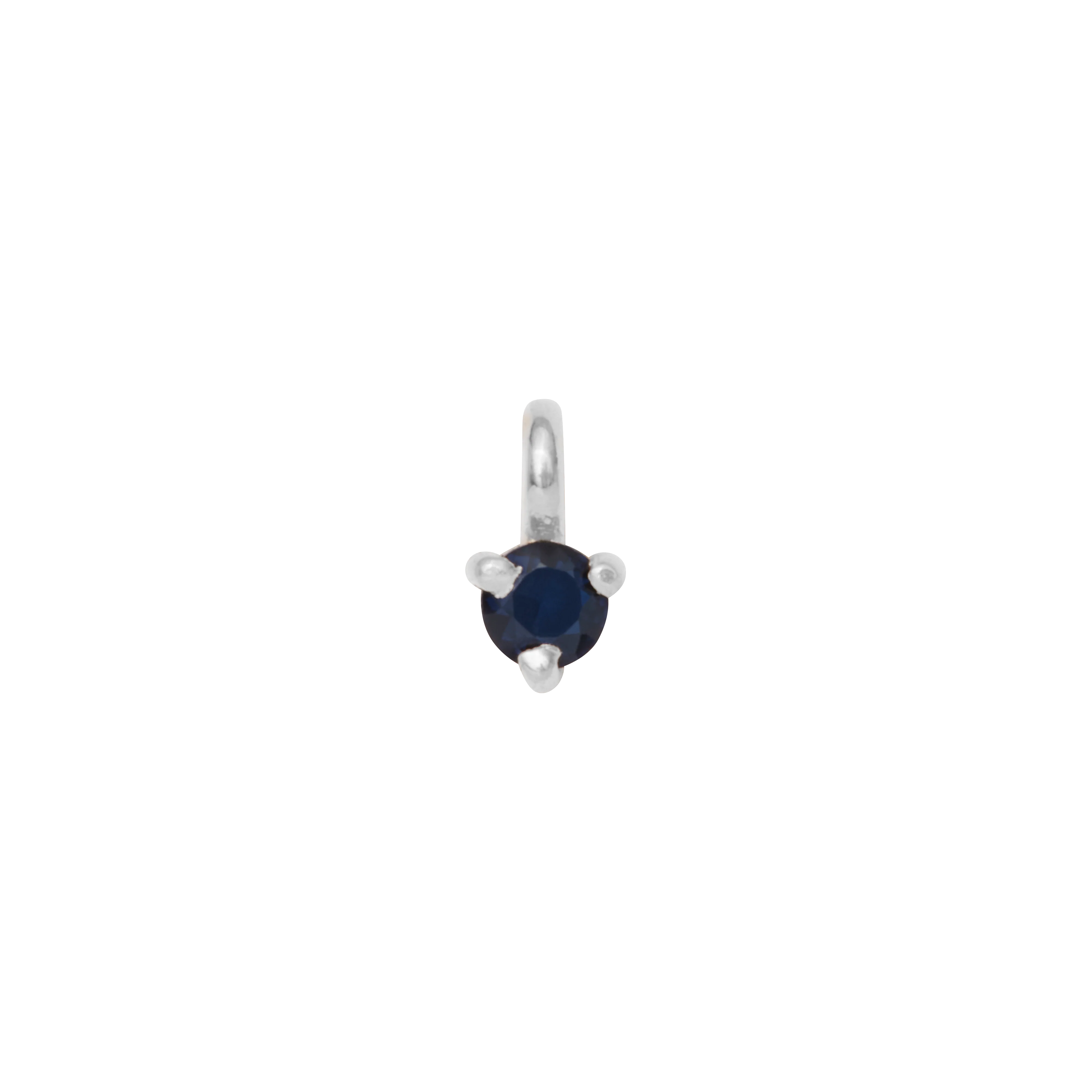 Birthstone Hanging Charm - Silver - Image 8