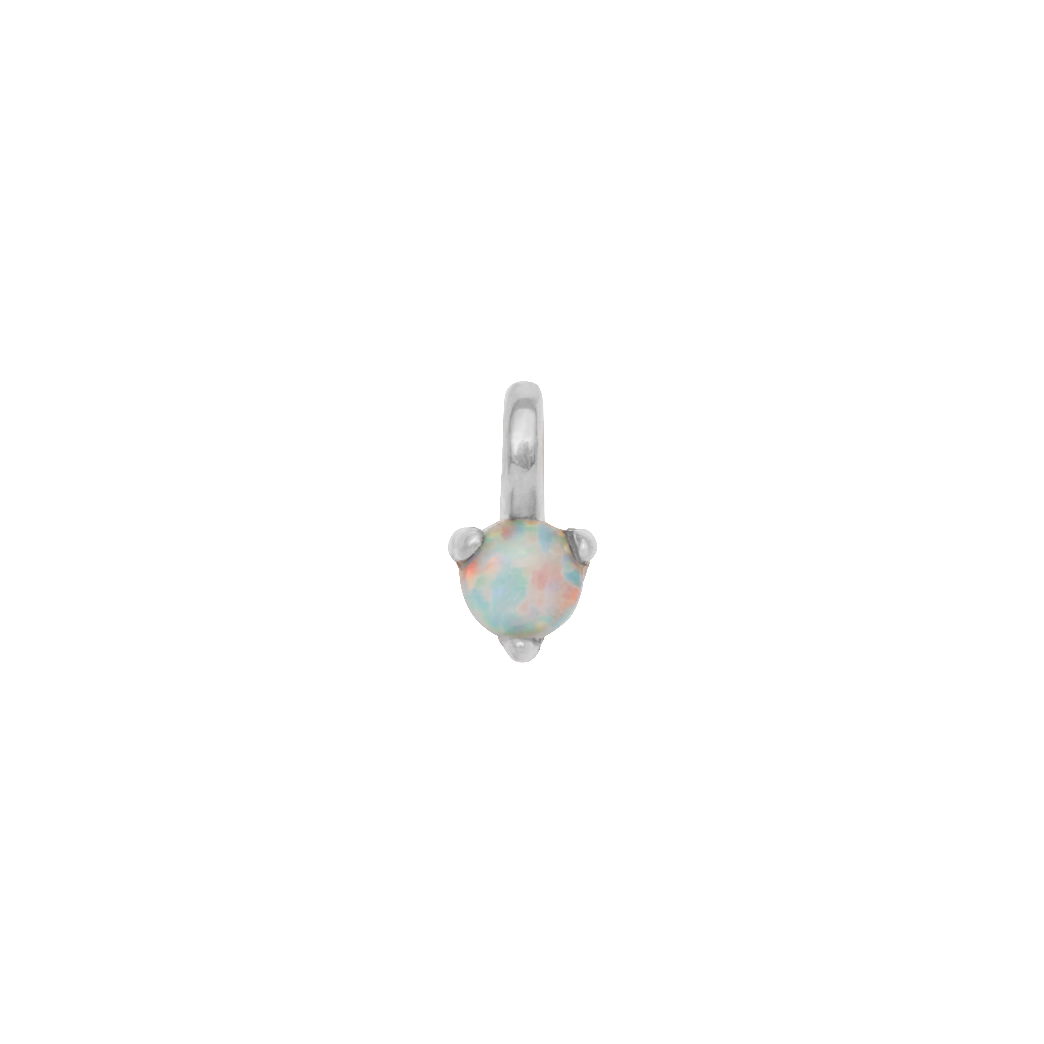 Birthstone Hanging Charm - Silver - Image 9