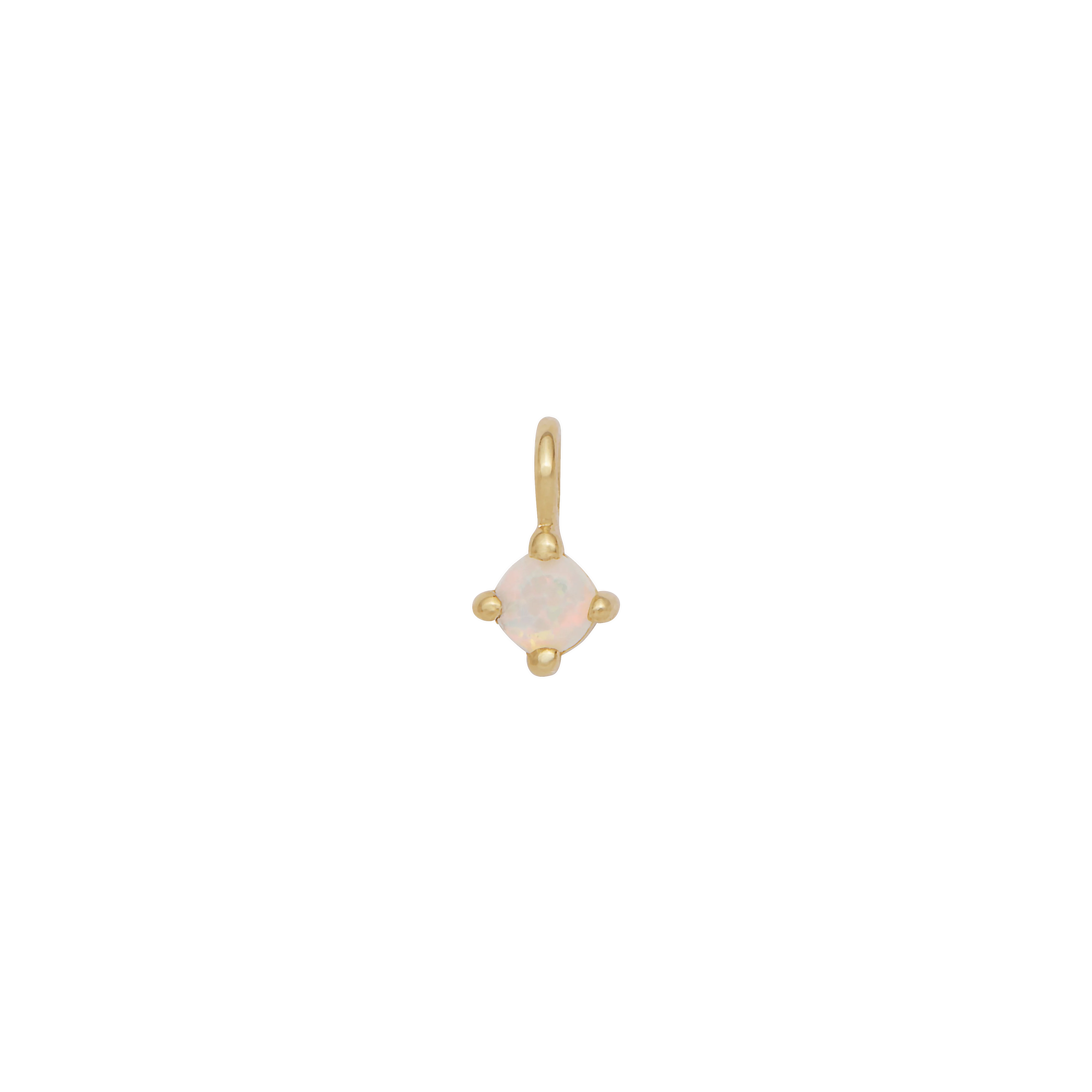 Birthstone Hanging Charm - Solid Gold - Image 10
