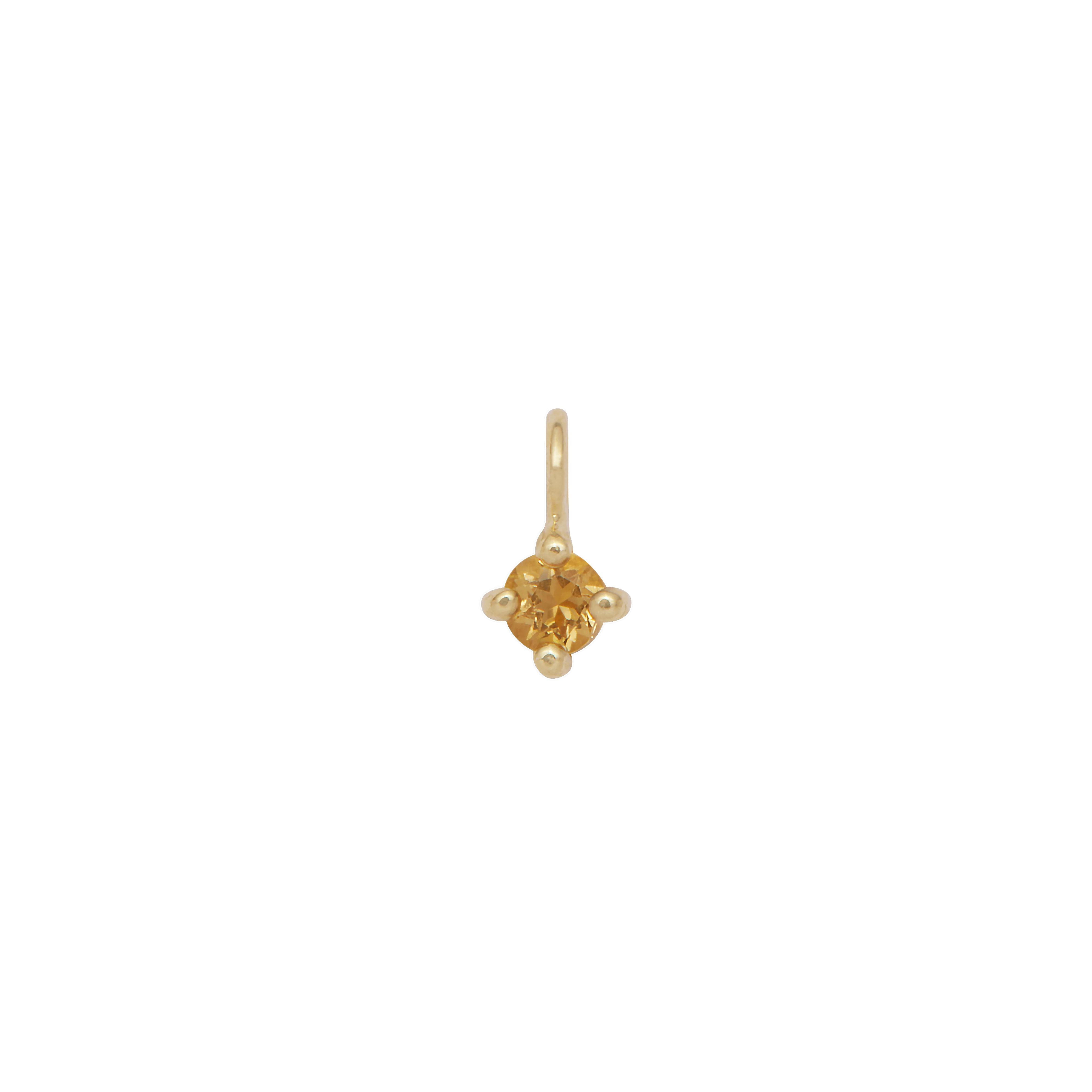 Birthstone Hanging Charm - Solid Gold - Image 11