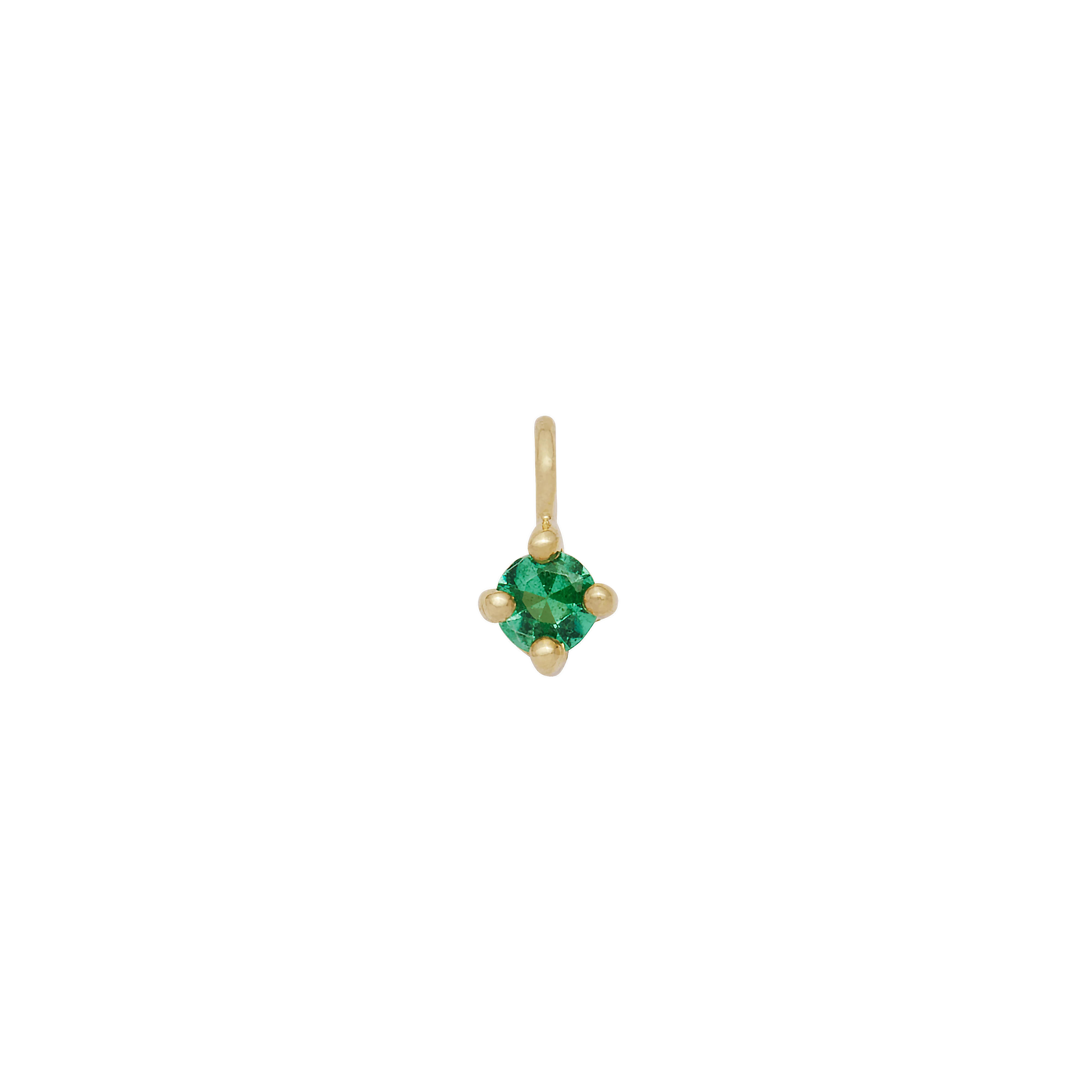 Birthstone Hanging Charm - Solid Gold - Image 5