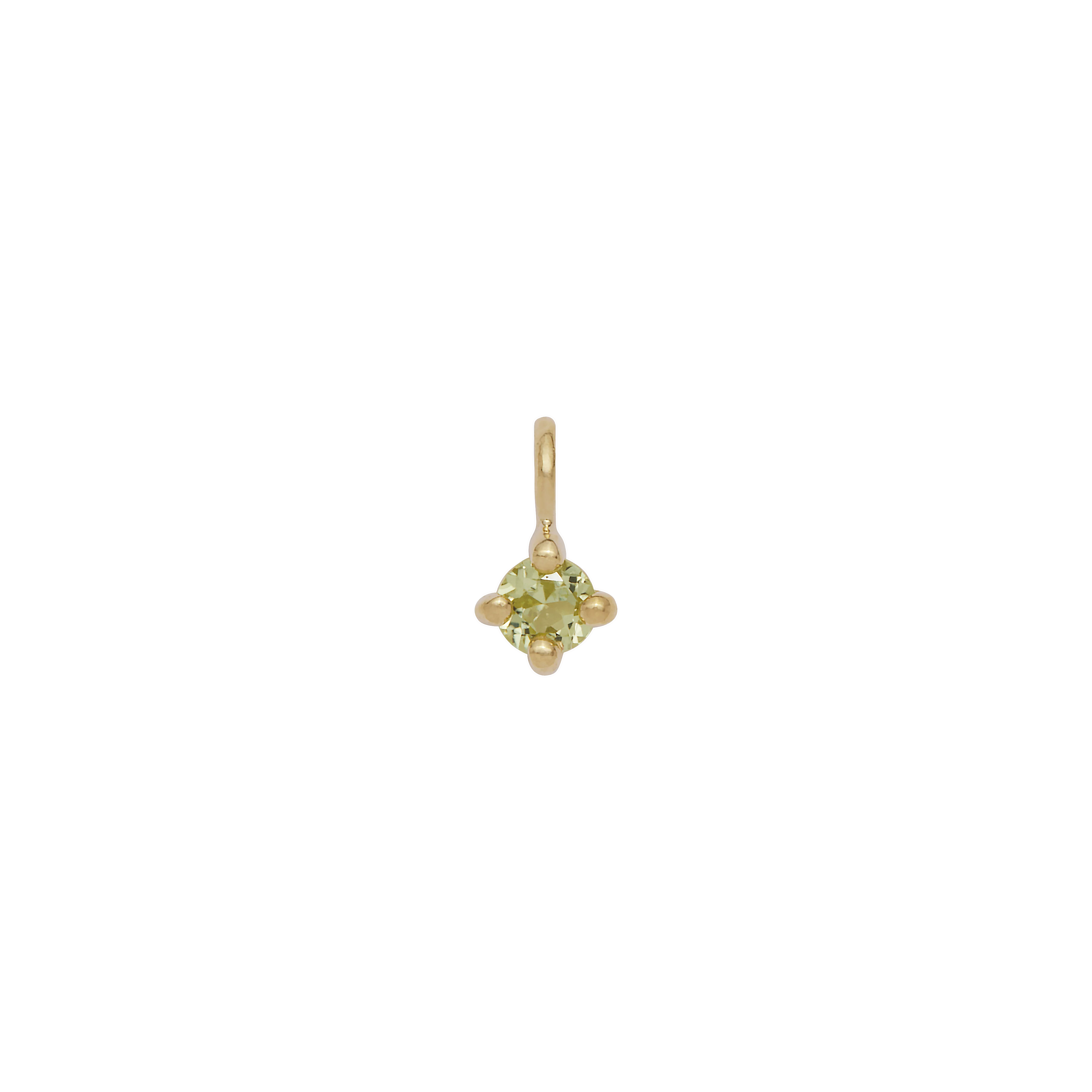 Birthstone Hanging Charm - Solid Gold - Image 8