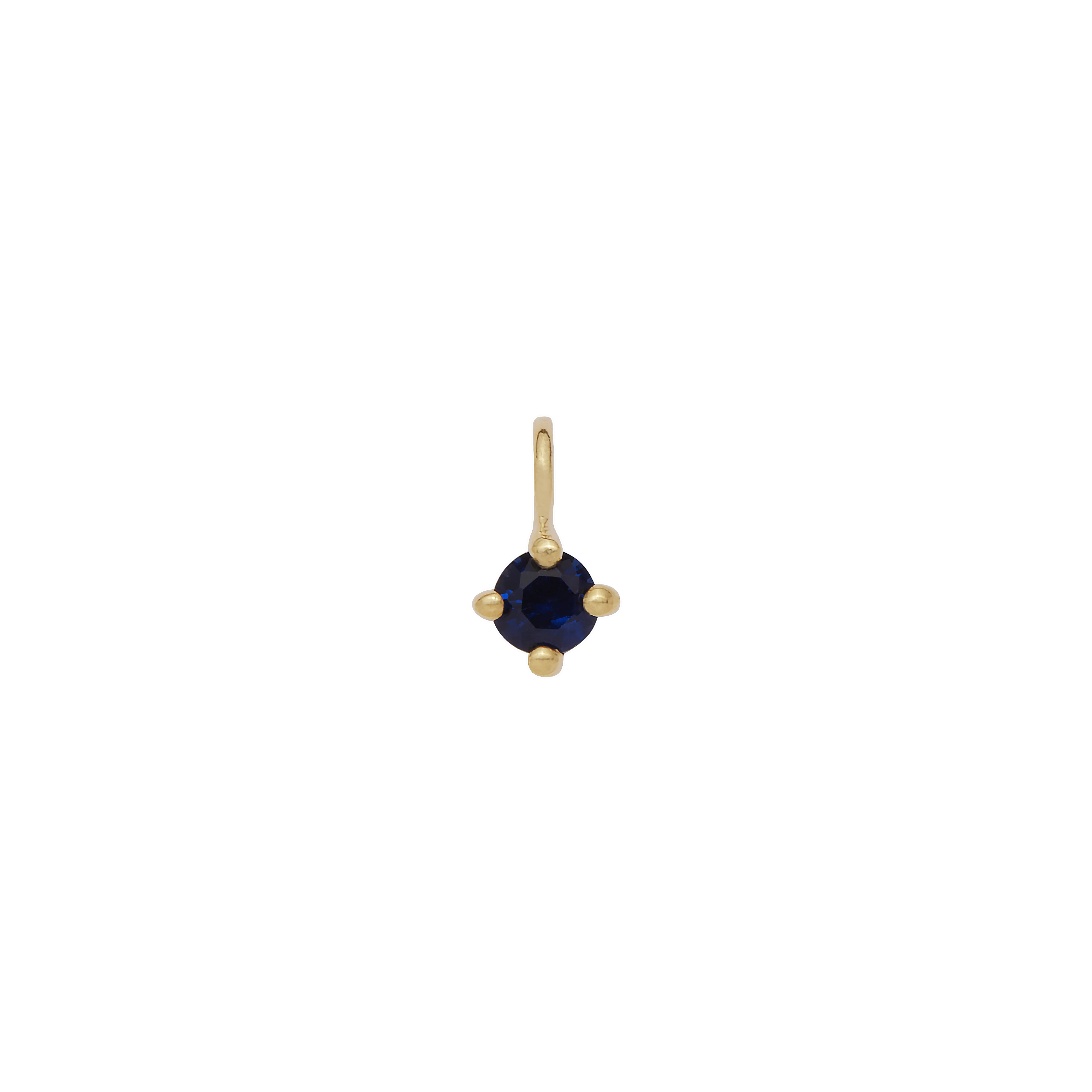 Birthstone Hanging Charm - Solid Gold - Image 9