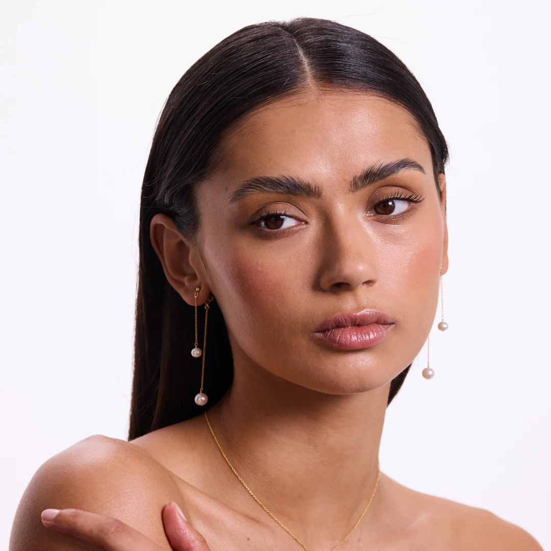 Brielle Earrings - Gold - Image 3