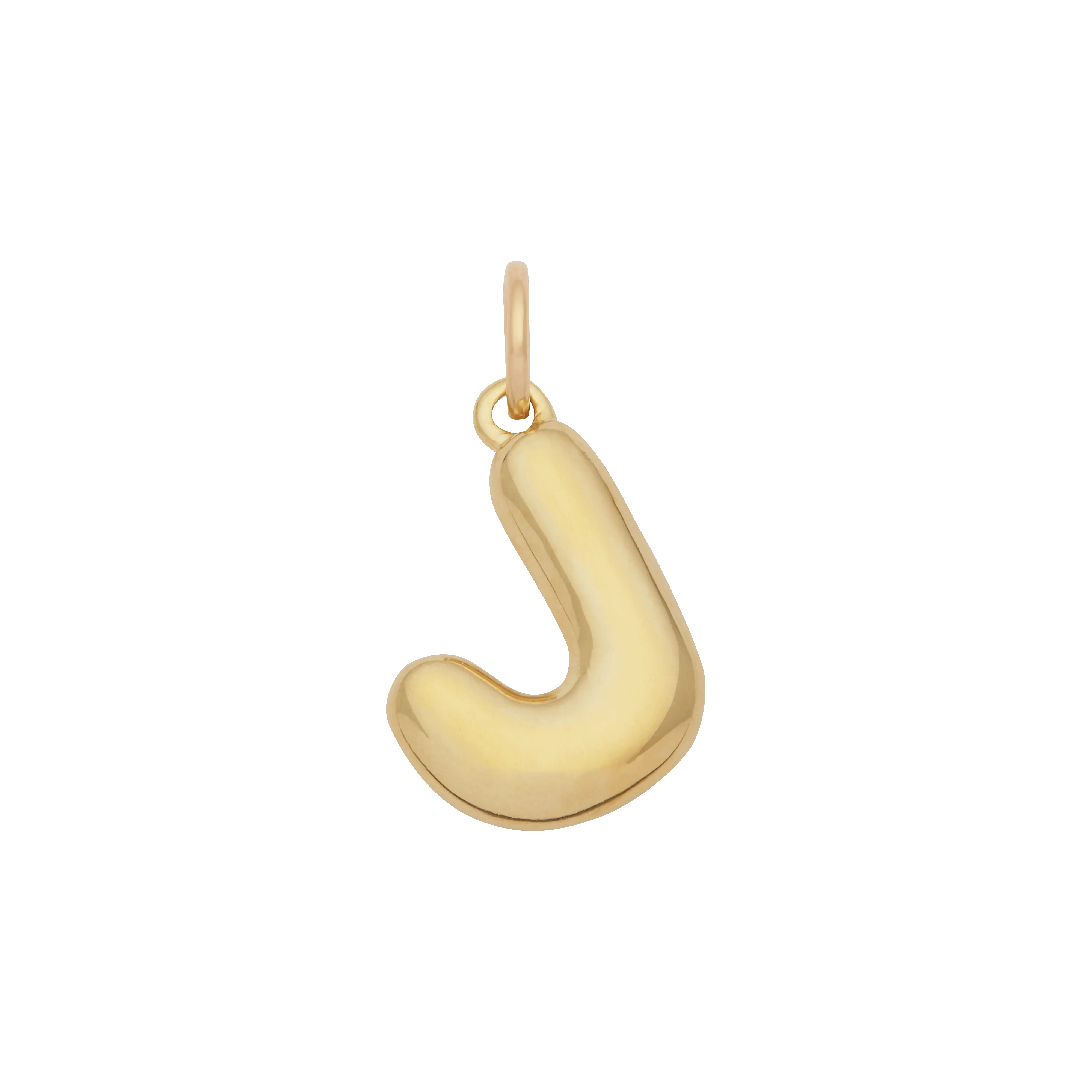 Bubble Letter Charm - Gold - Image 10