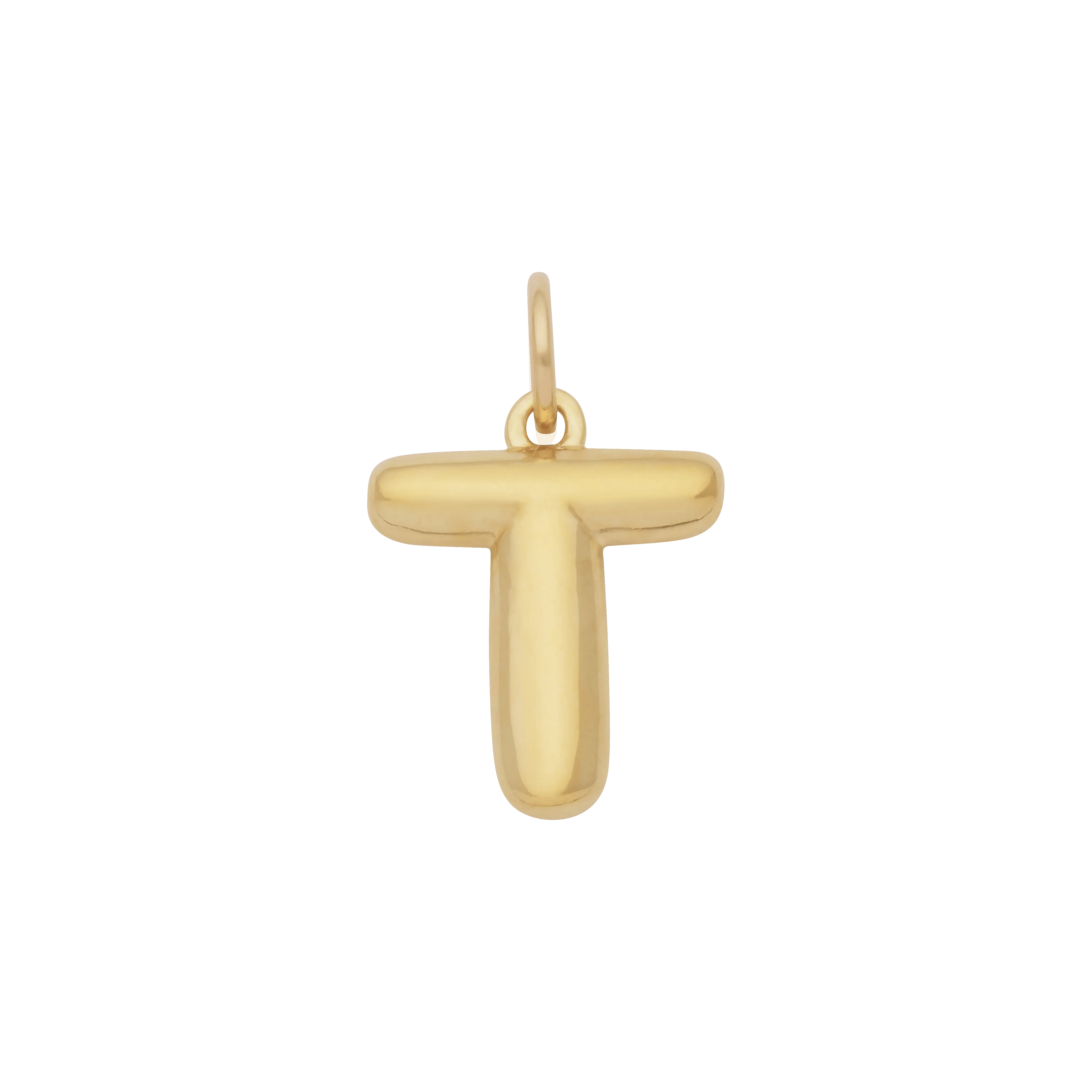 Bubble Letter Charm - Gold - Image 20