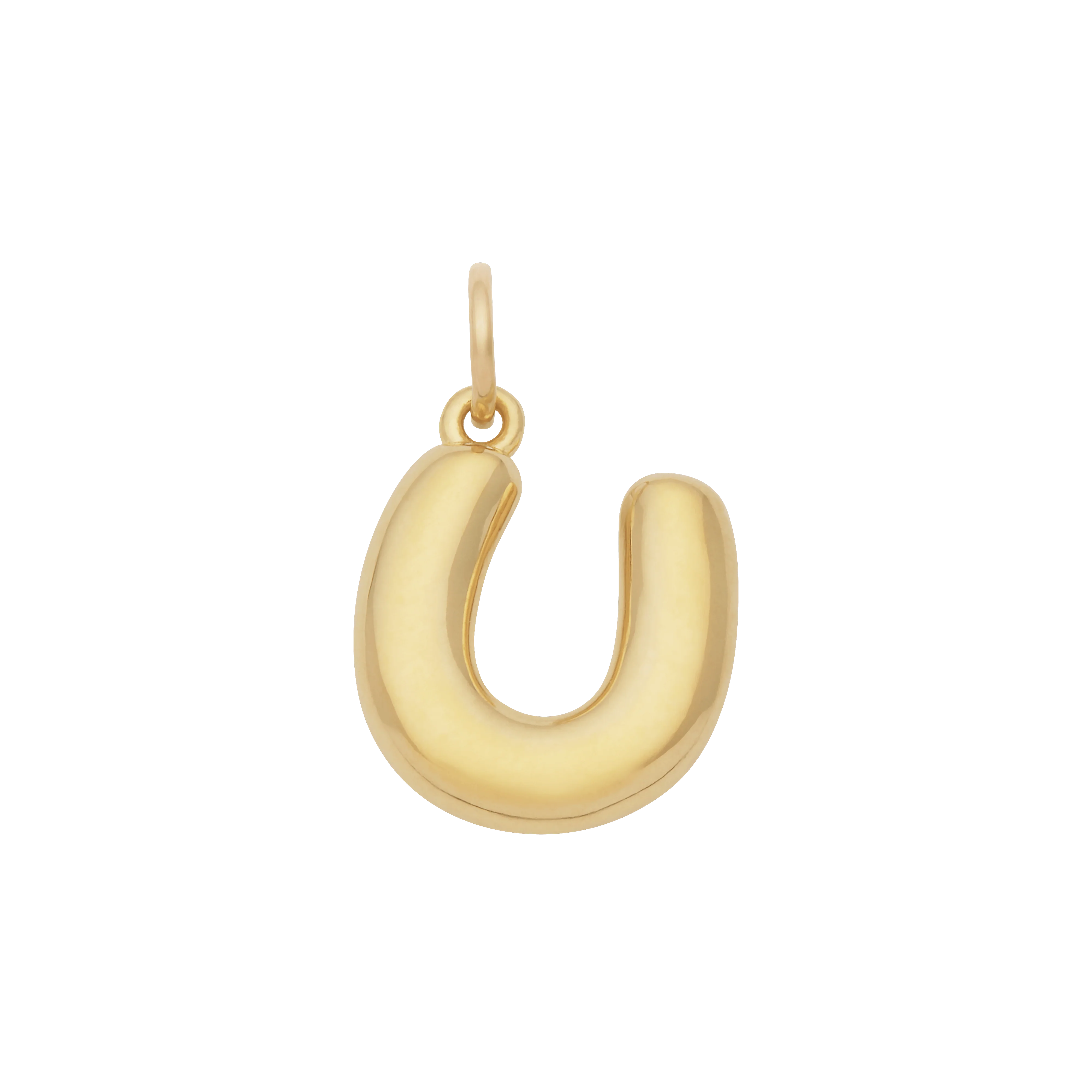 Bubble Letter Charm - Gold - Image 21