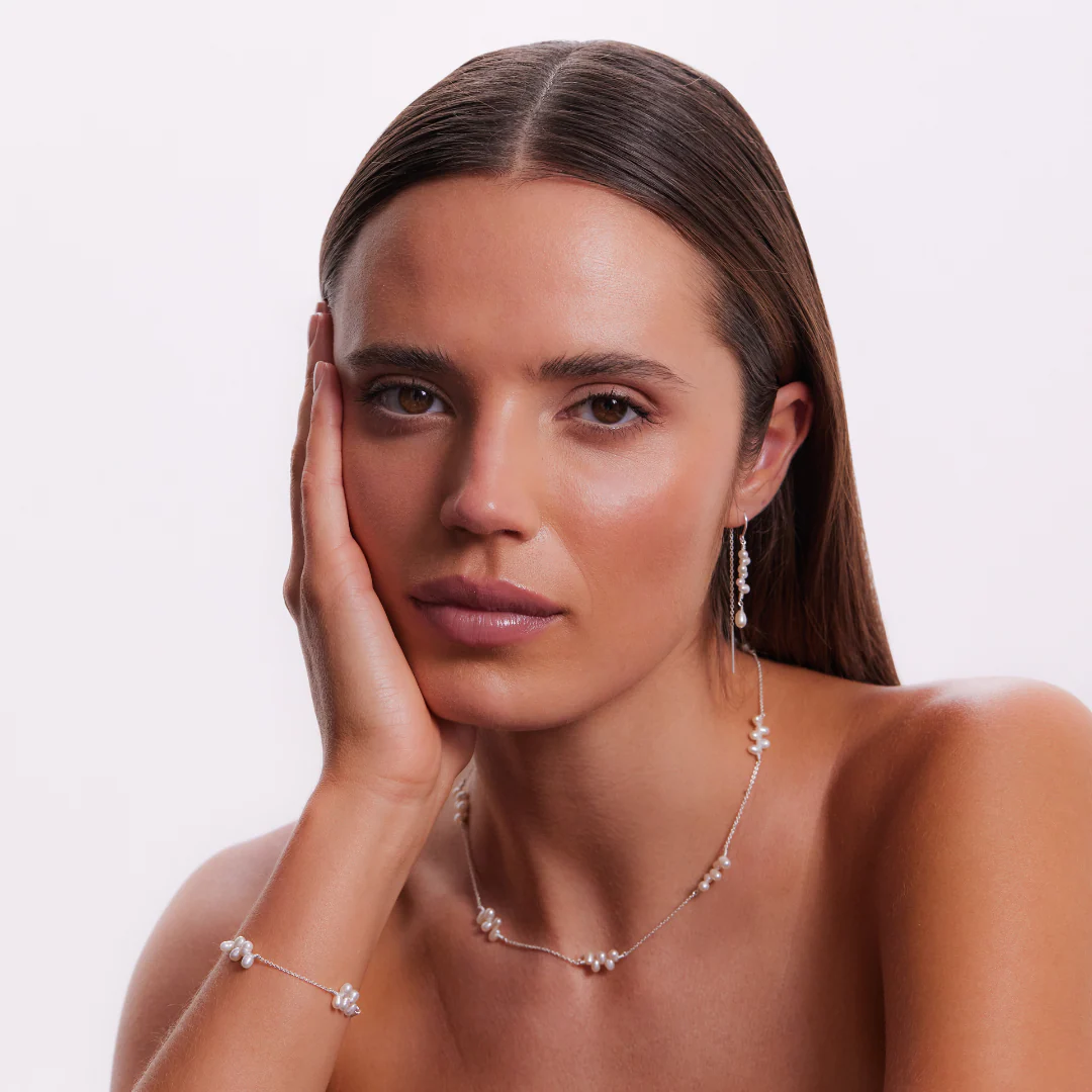 Capri Earrings - Silver - Image 2