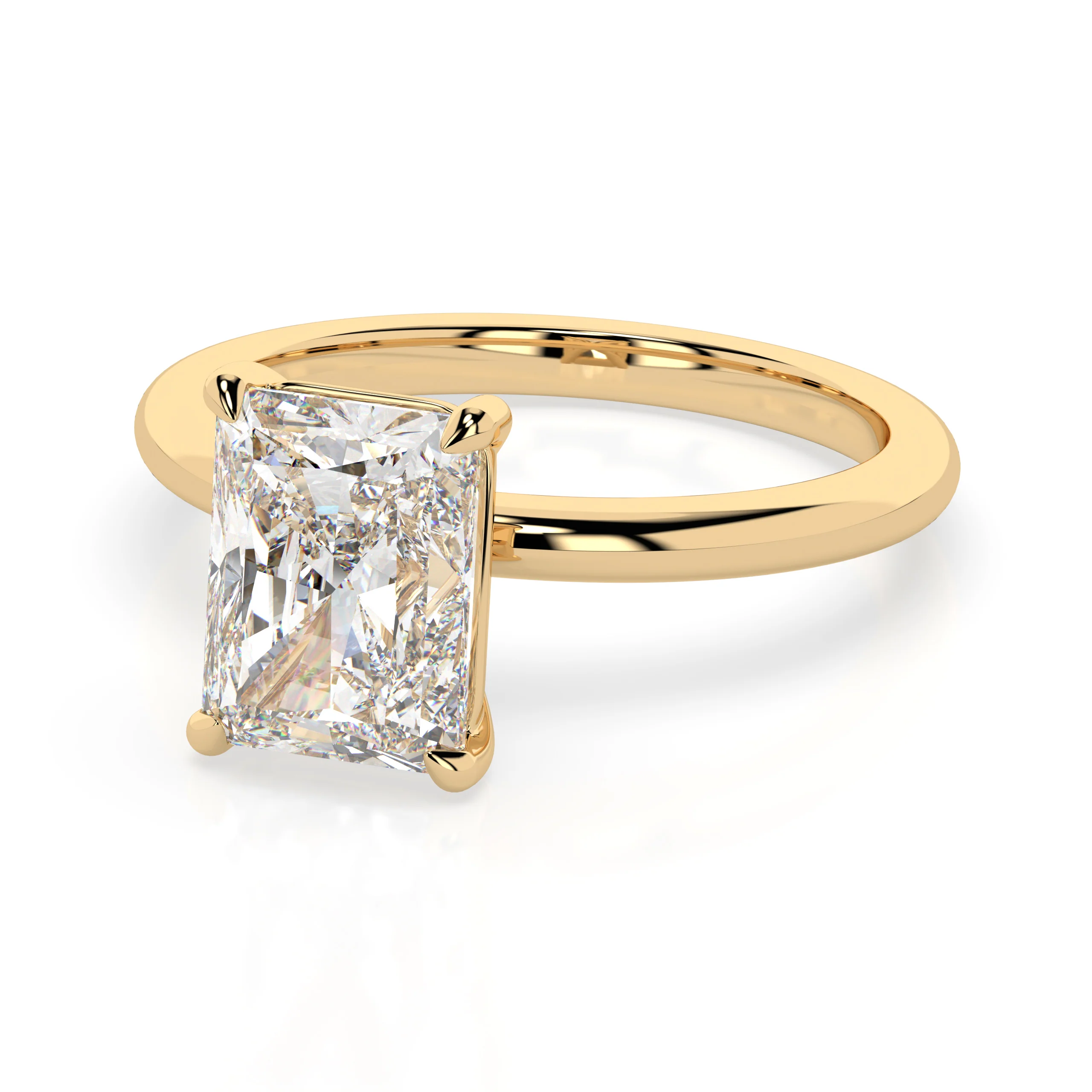 Cara Engagement Ring - Yellow Gold - Image 4