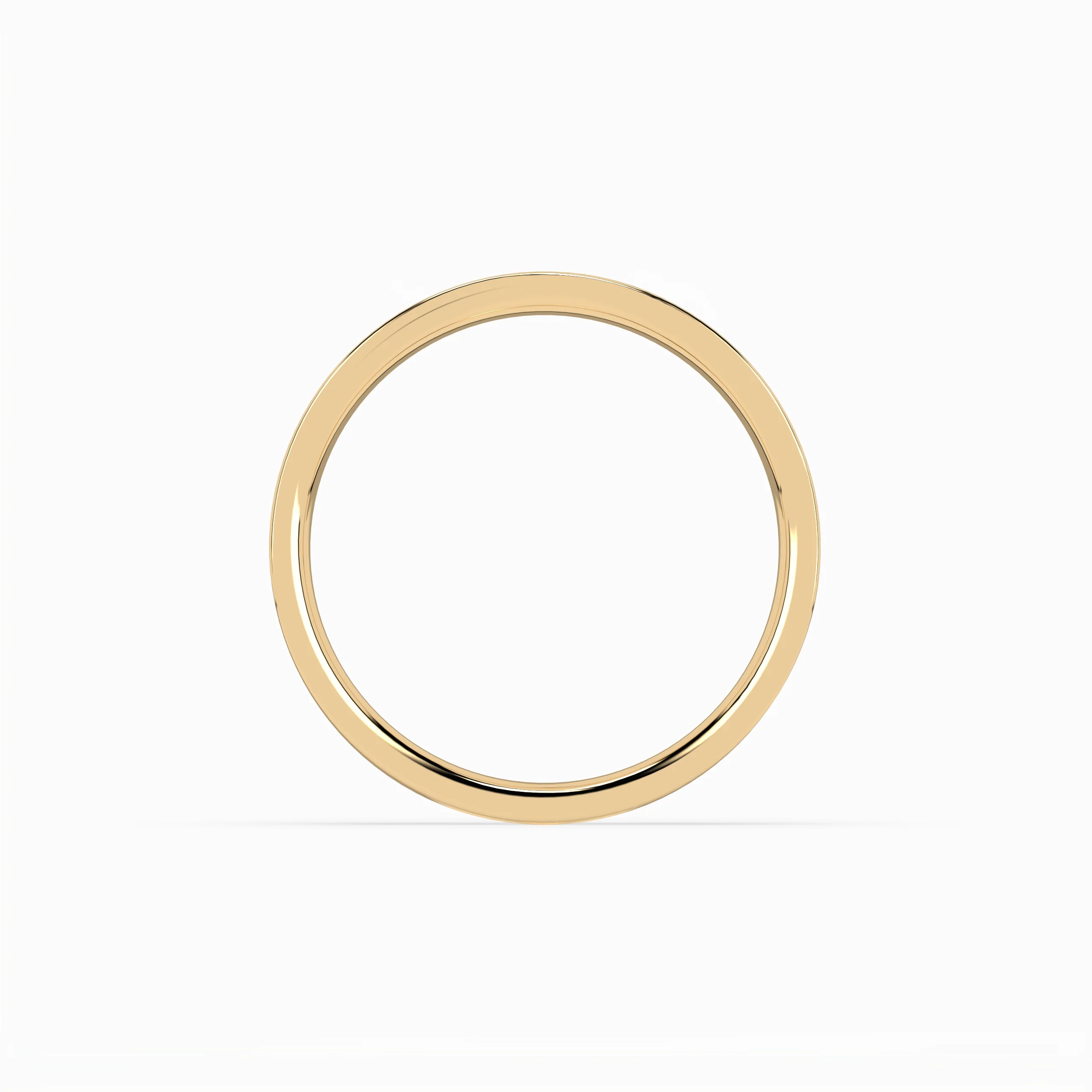 Cigar Ring 3mm - 5mm - Yellow Gold - Image 6