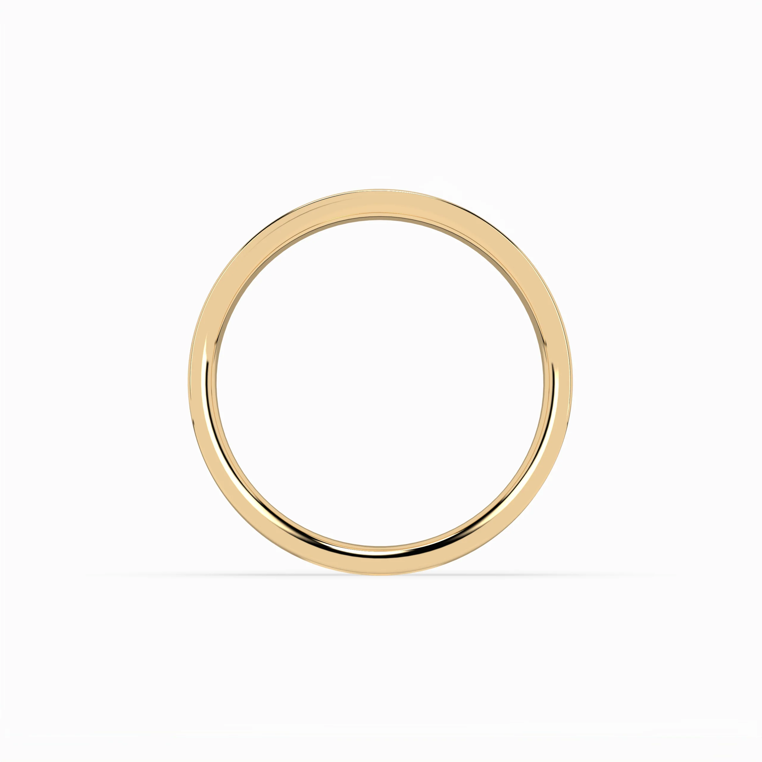 Cigar Ring 3mm - 5mm - Yellow Gold - Image 9