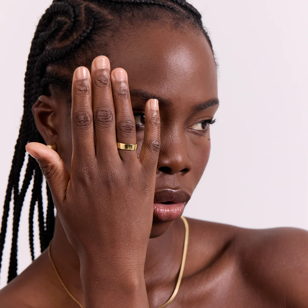Cigar Ring - Gold - Image 2