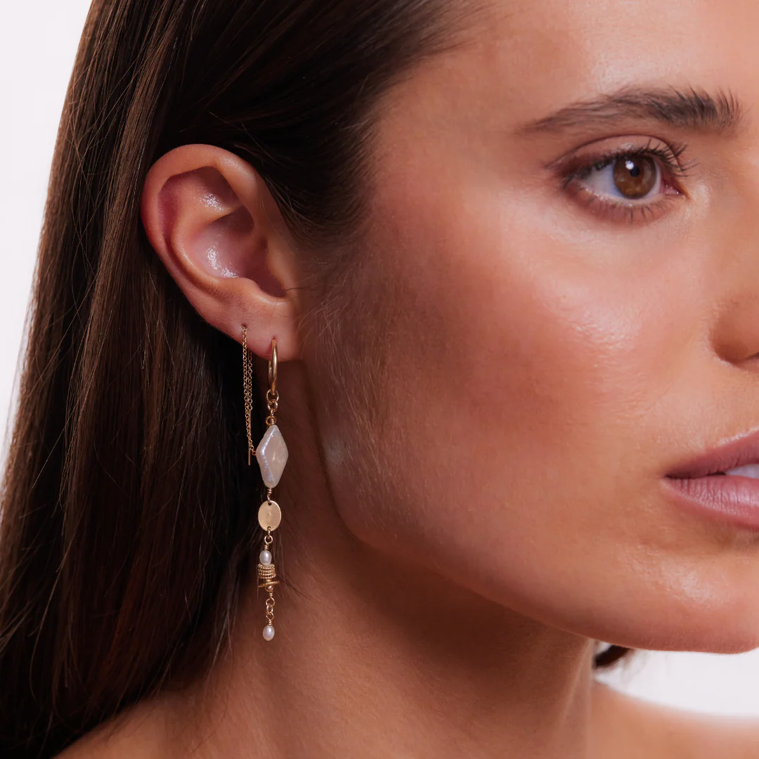 Clementine Earrings - Gold - Image 3