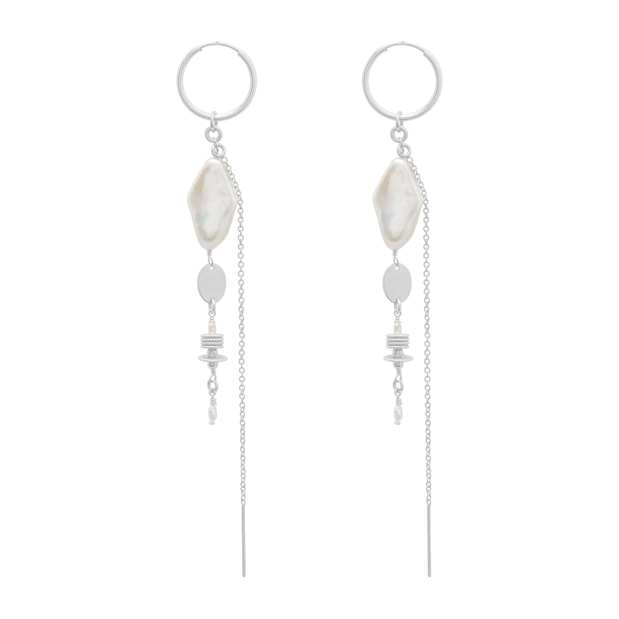 Clementine Earrings - Silver - Image 3