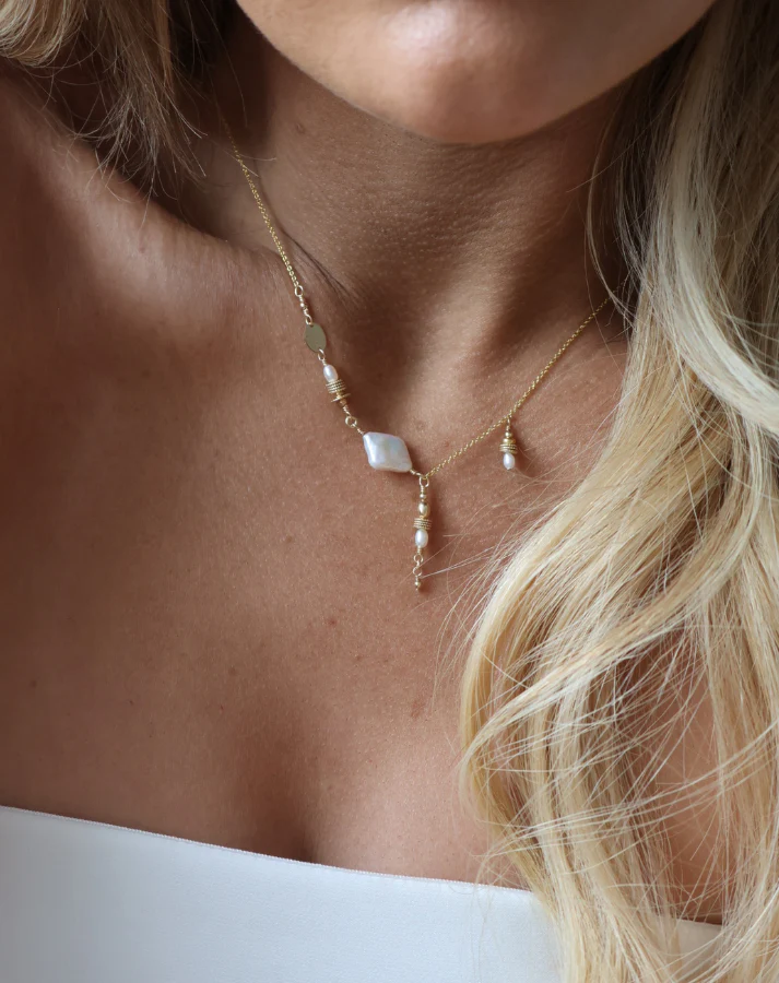Clementine Necklace - Gold - Image 3