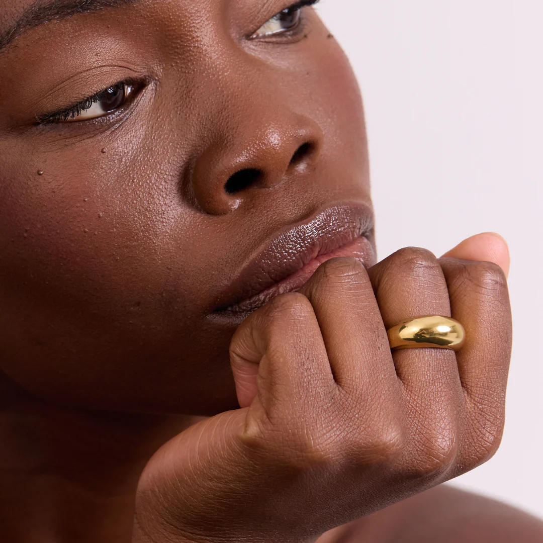 Dome Ring - Gold - Image 2