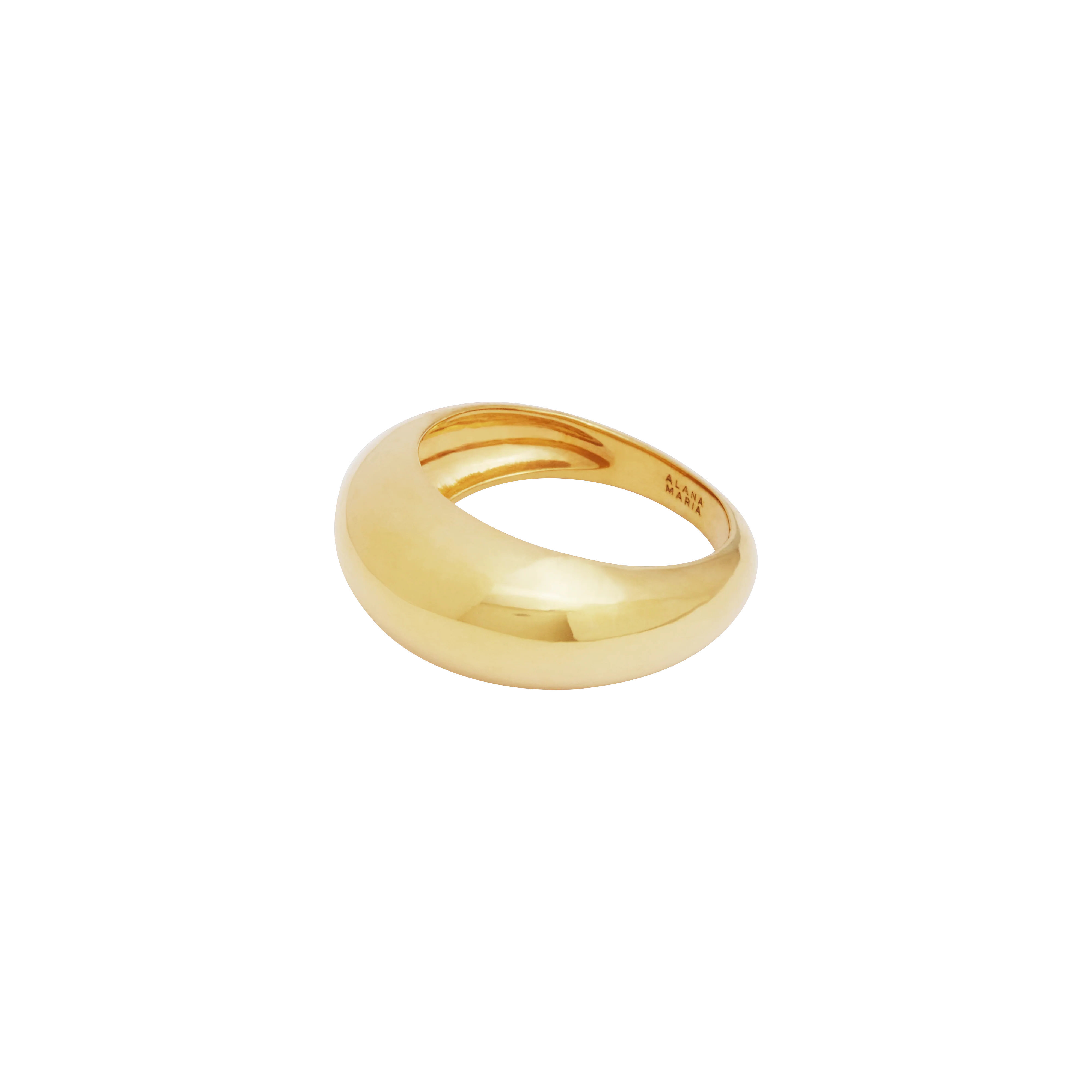 Dome Ring - Gold - Image 3