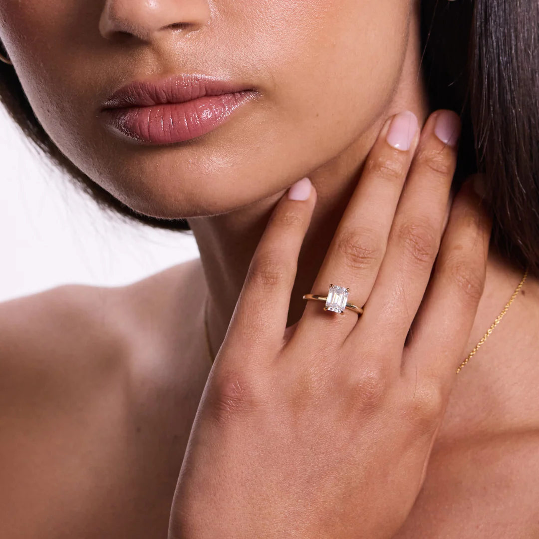 Ella Engagement Ring - Yellow Gold - Image 3