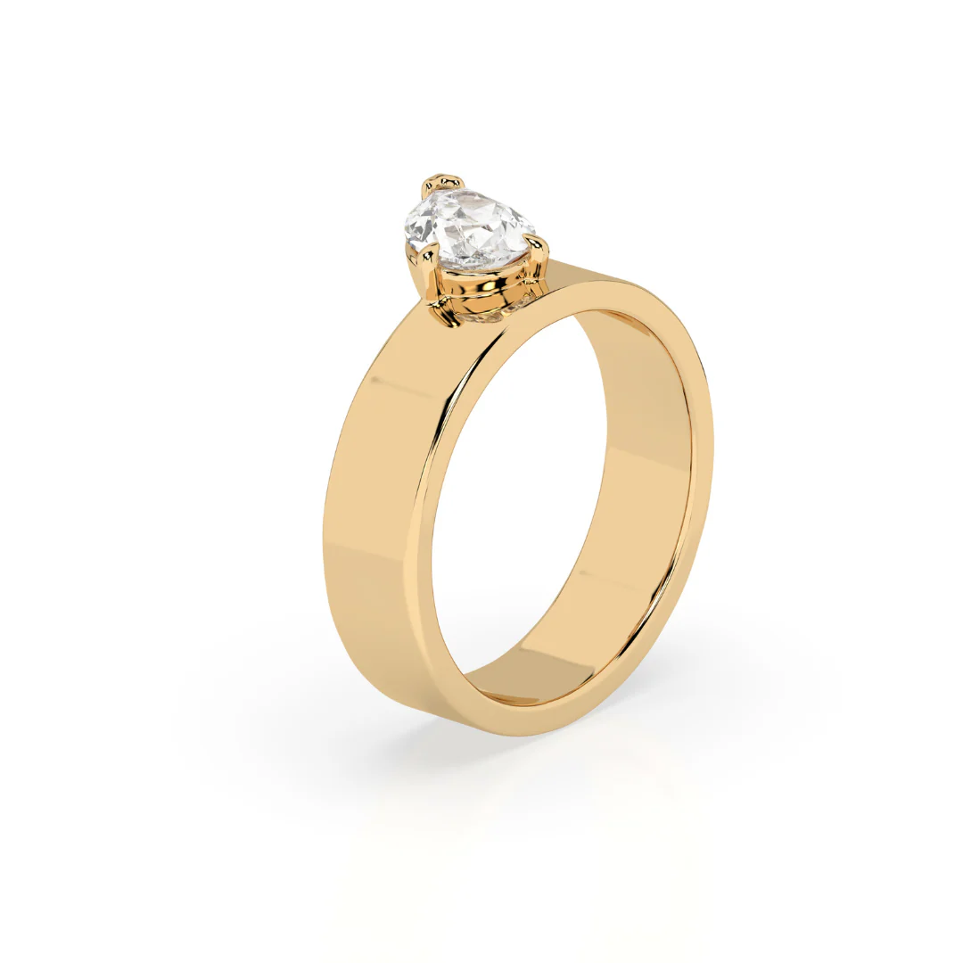 Esme Ring - Yellow Gold - Image 3
