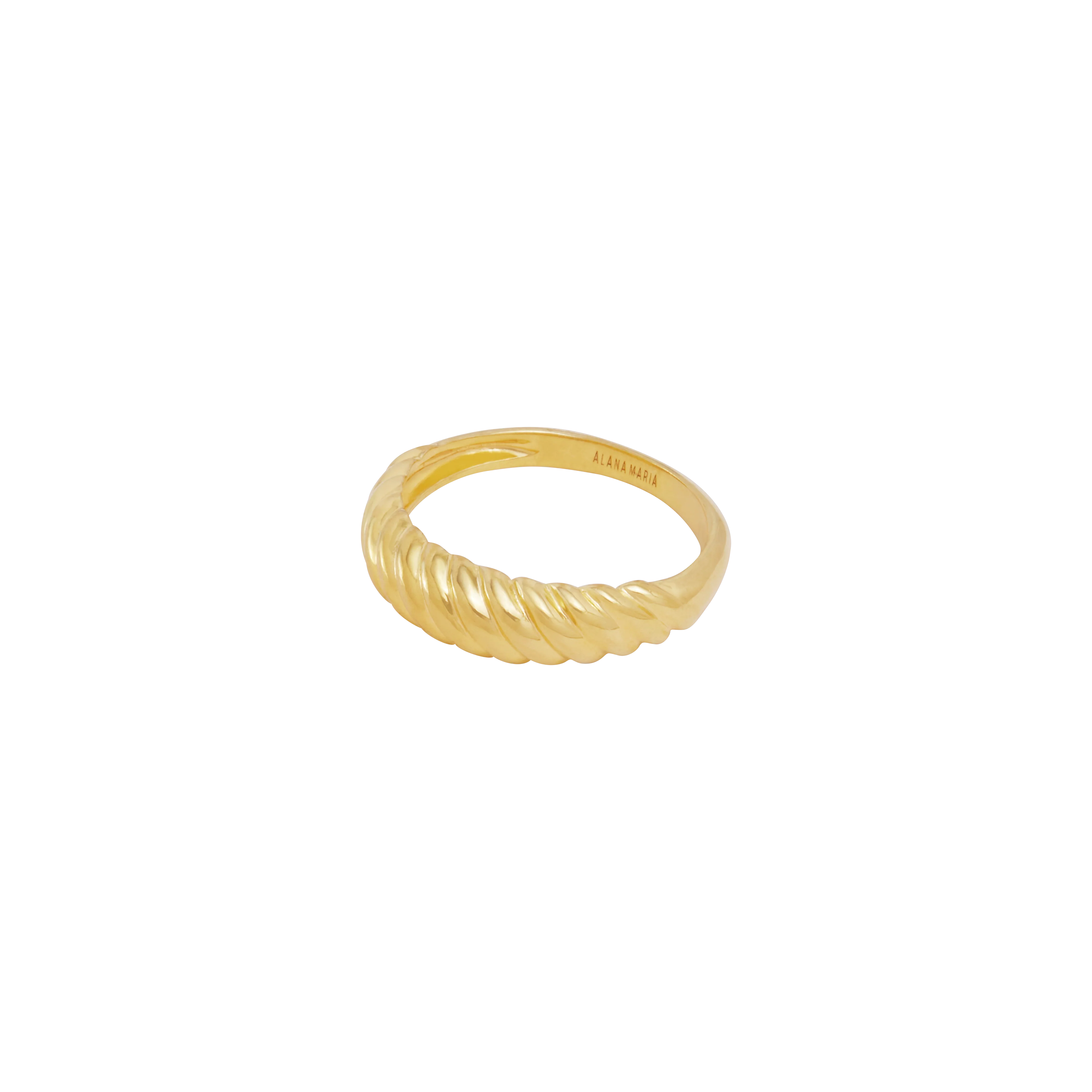 Fine Croissant Ring - Gold - Image 3