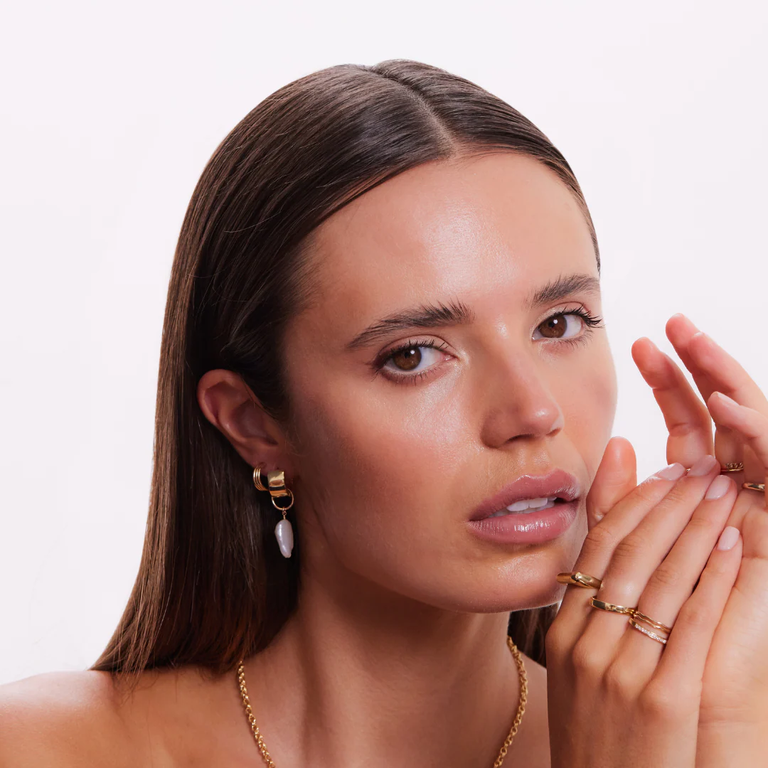 Gia Earrings - Gold - Image 3