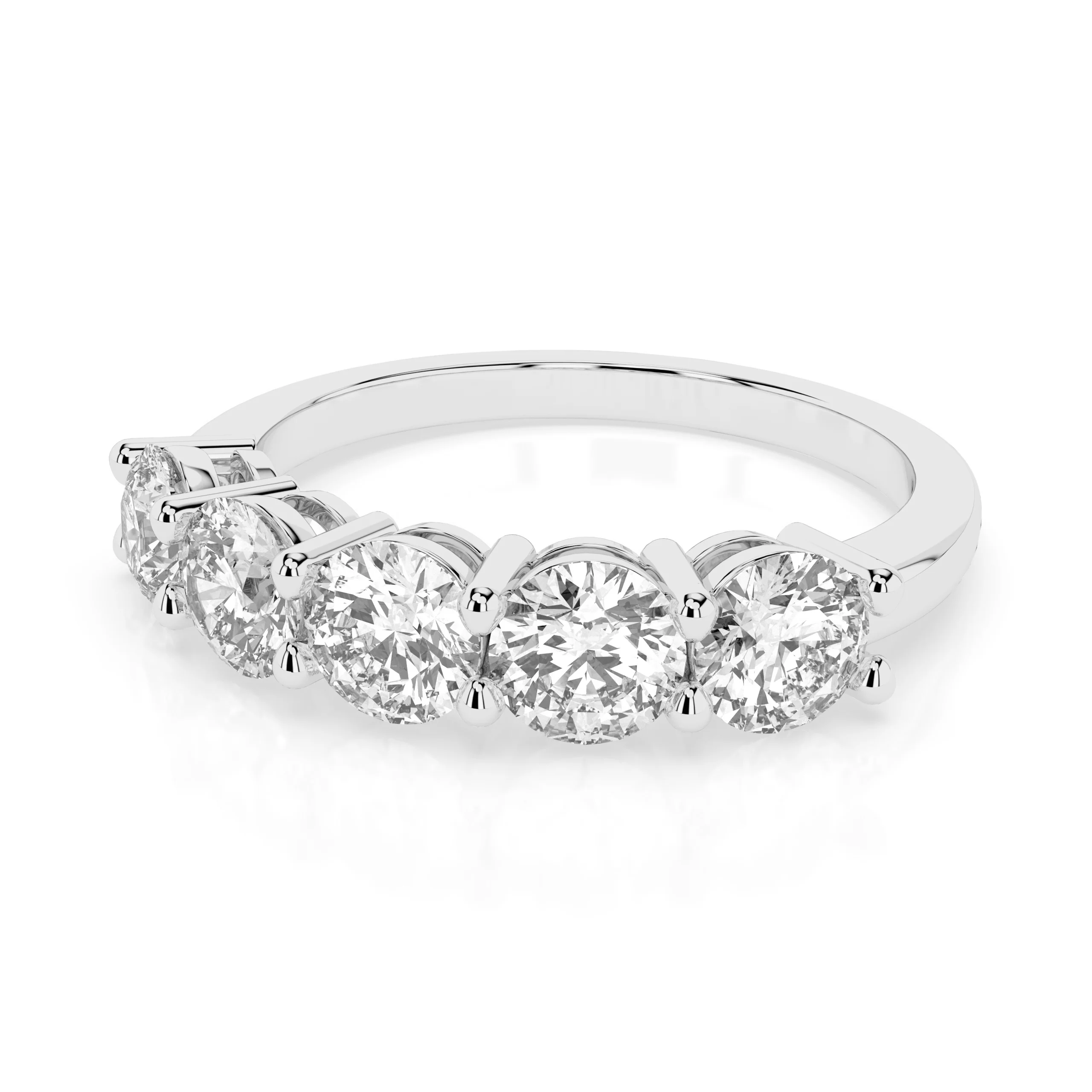 Heidi Engagement Ring - White Gold - Image 3