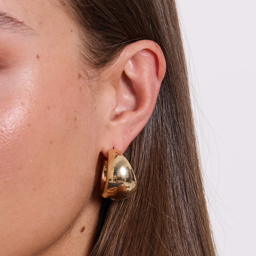Hunter Earrings - Gold - Image 3