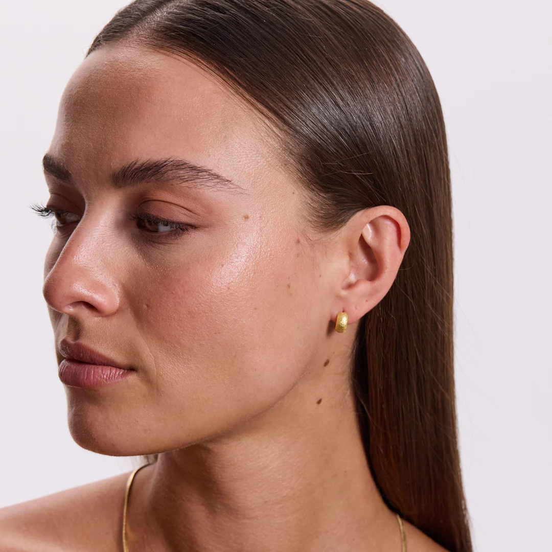 Ikaria Hoop Earrings - Gold - Image 3