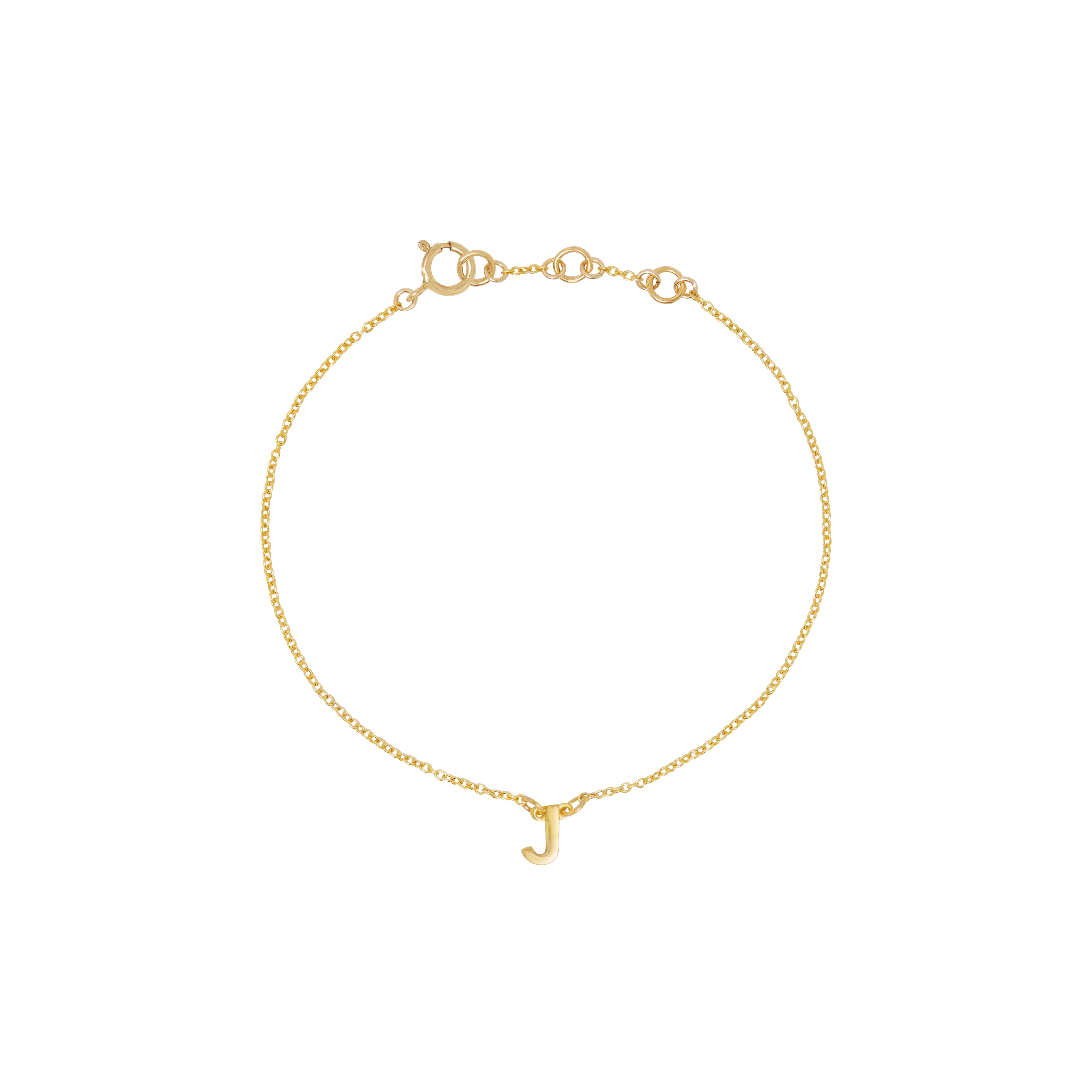 Initial Bracelet - Gold - Image 10