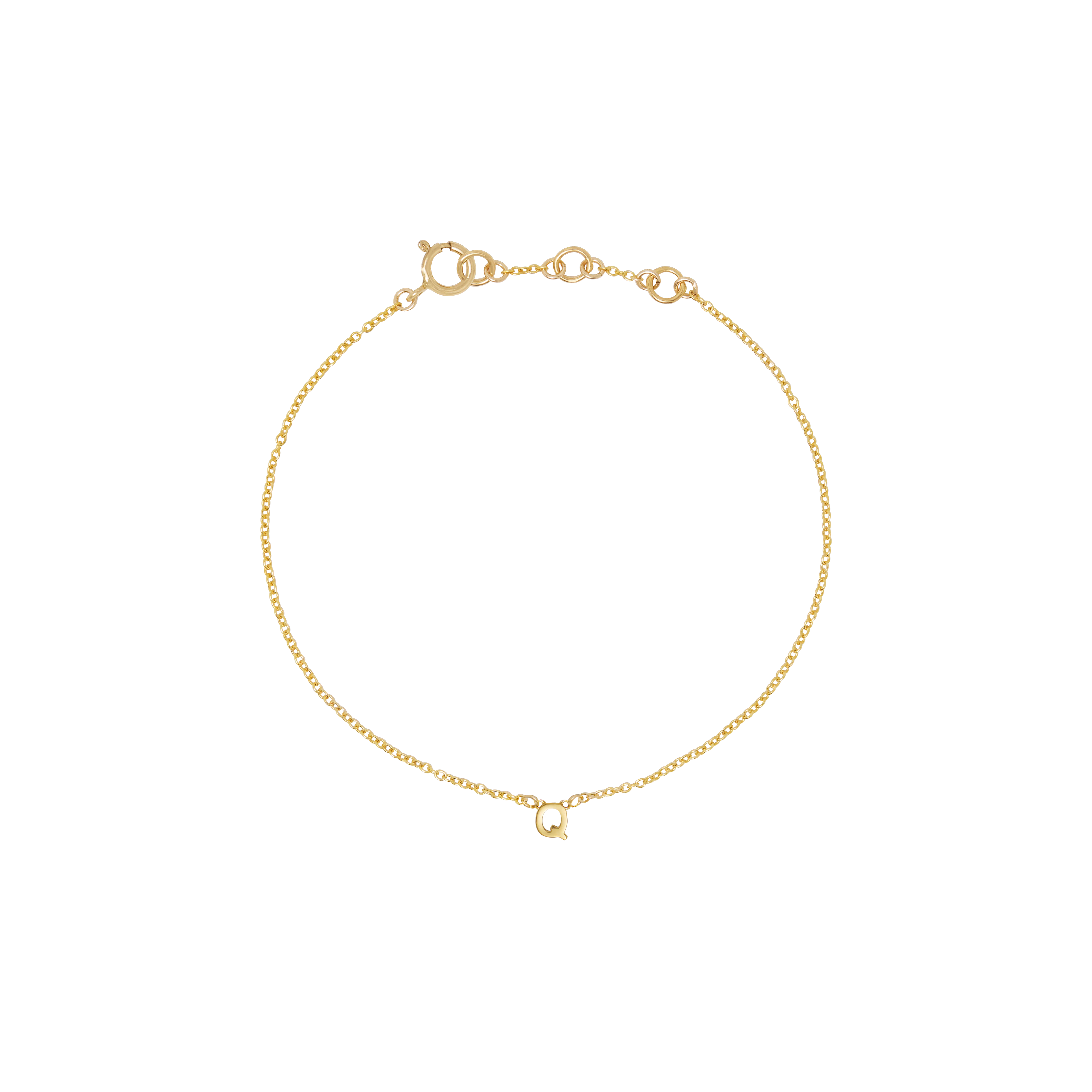 Initial Bracelet - Gold - Image 17