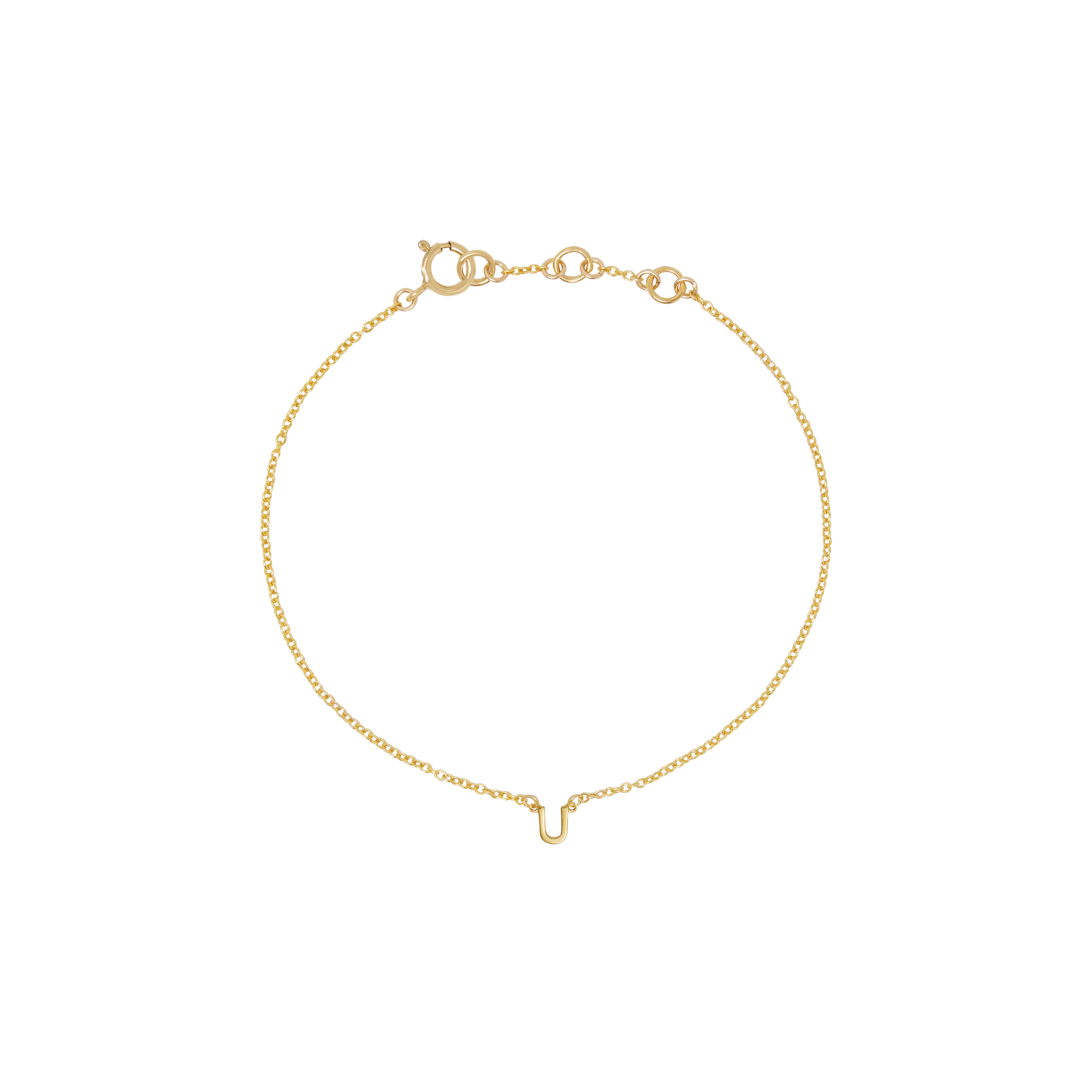 Initial Bracelet - Gold - Image 21