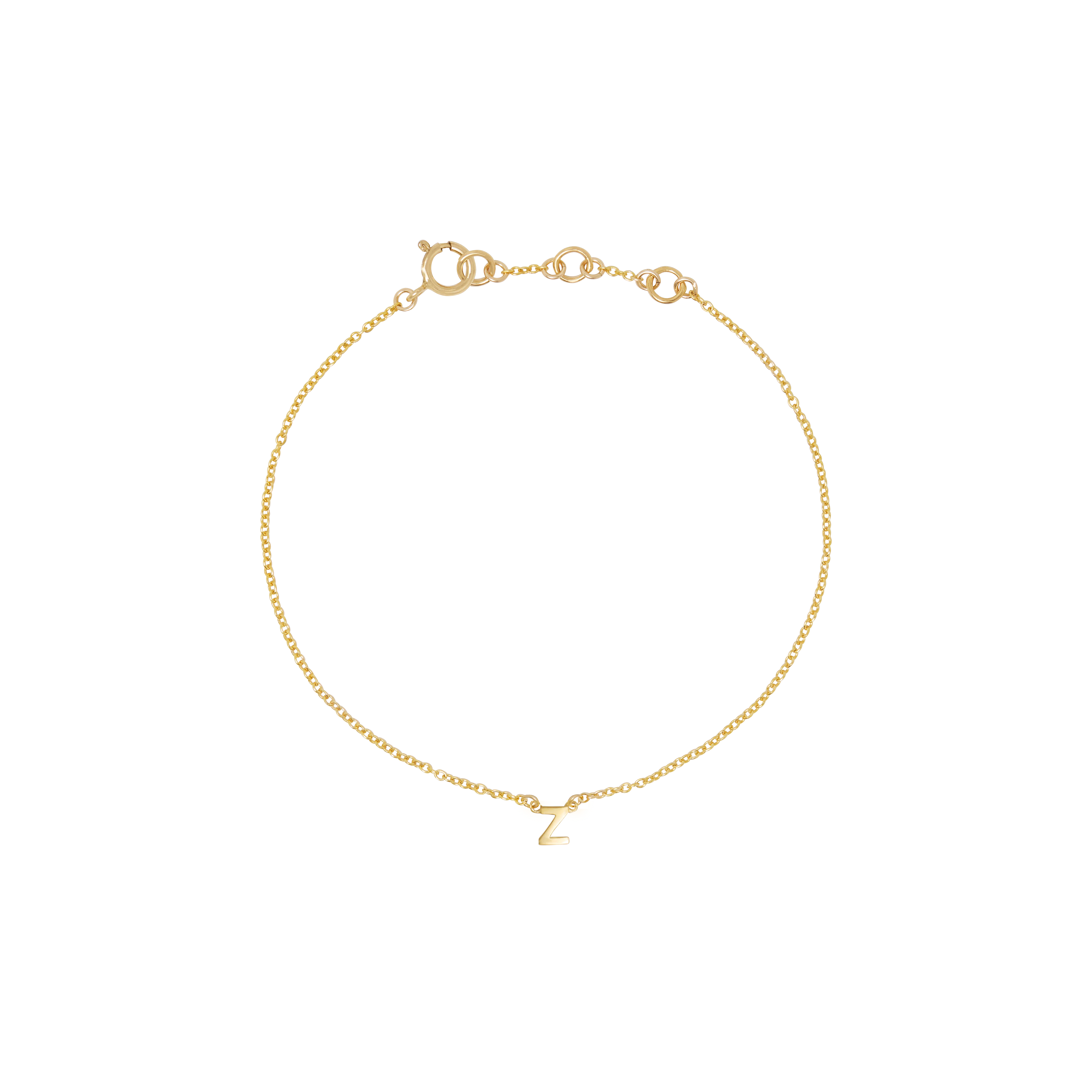 Initial Bracelet - Gold - Image 26