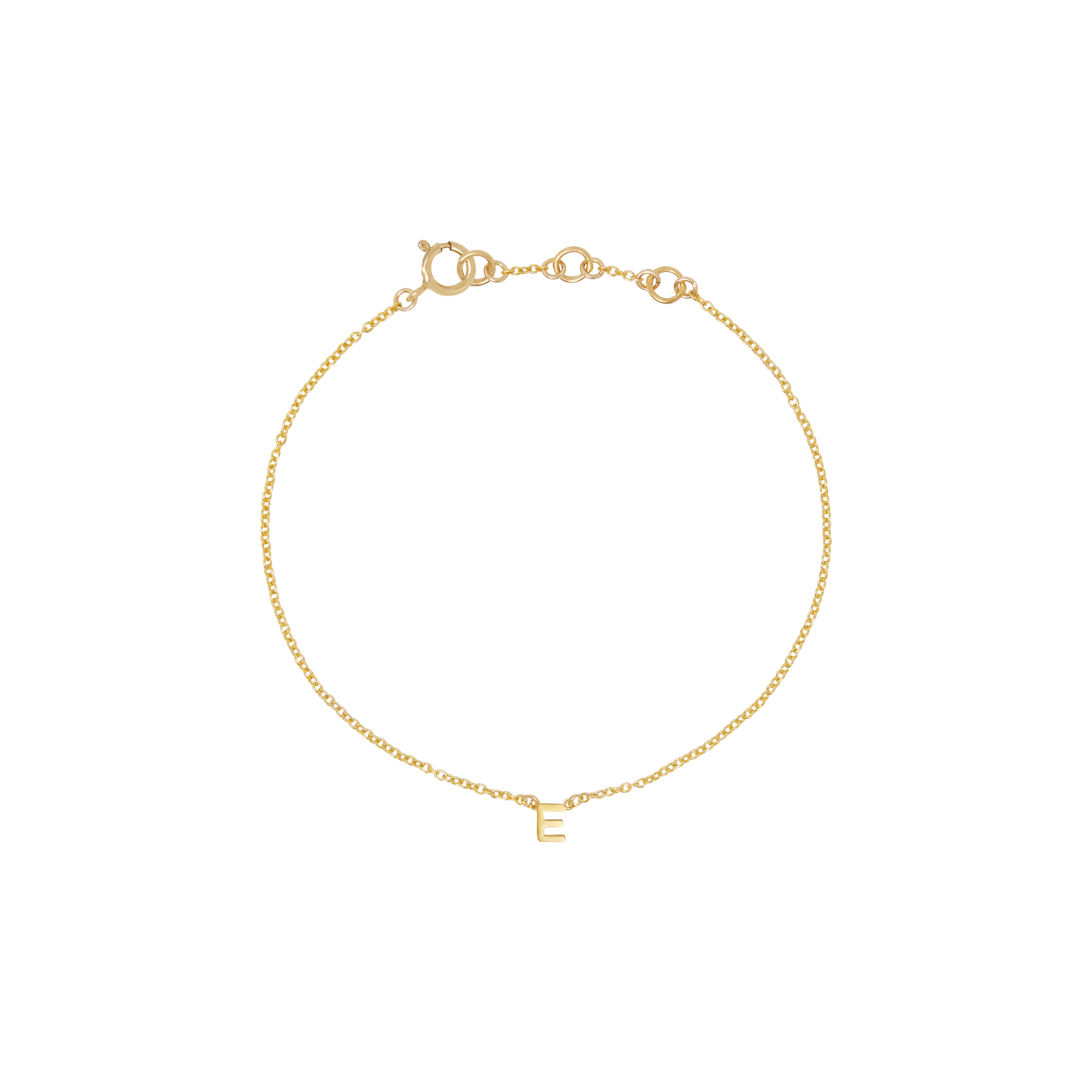 Initial Bracelet - Gold - Image 5