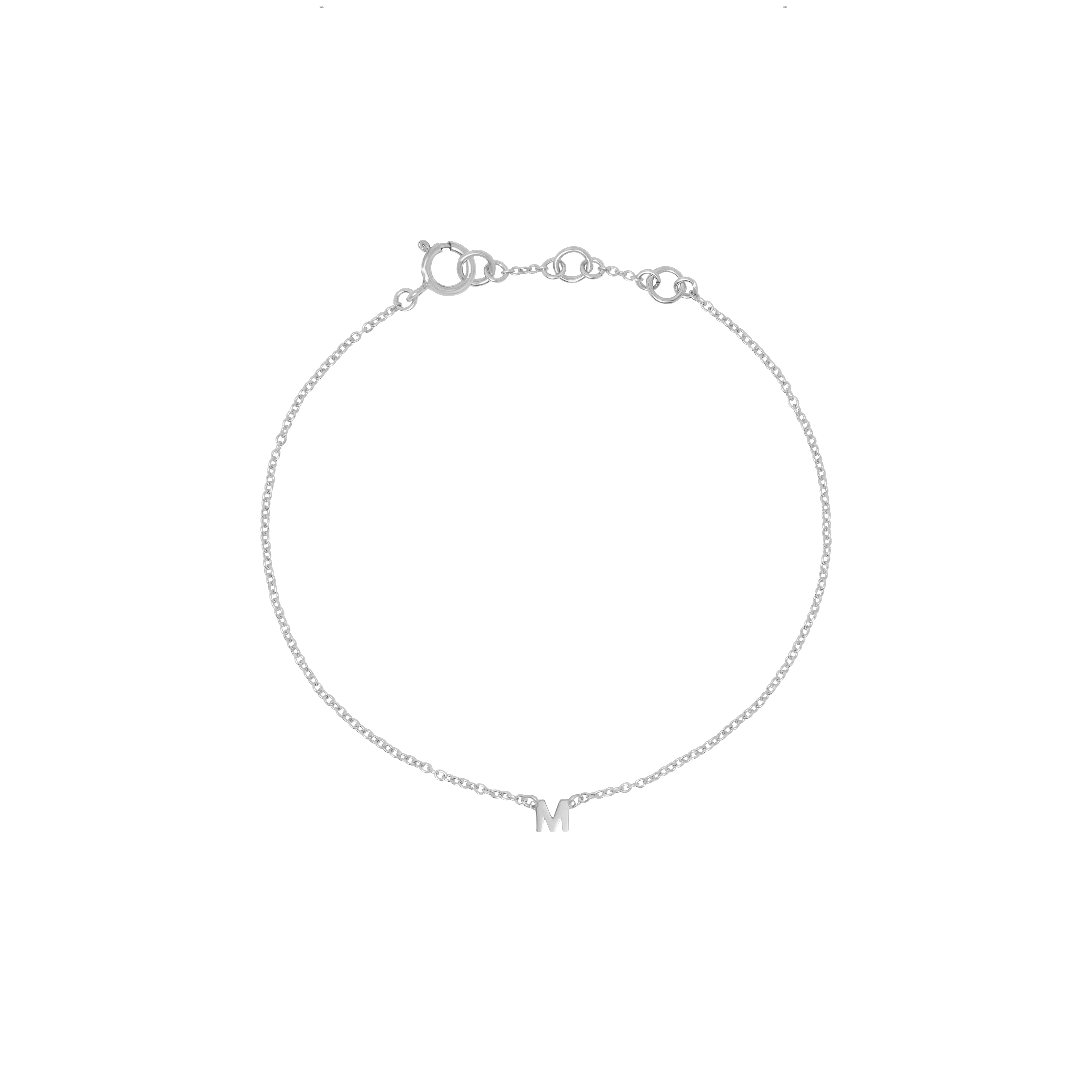 Initial Bracelet - Silver - Image 13