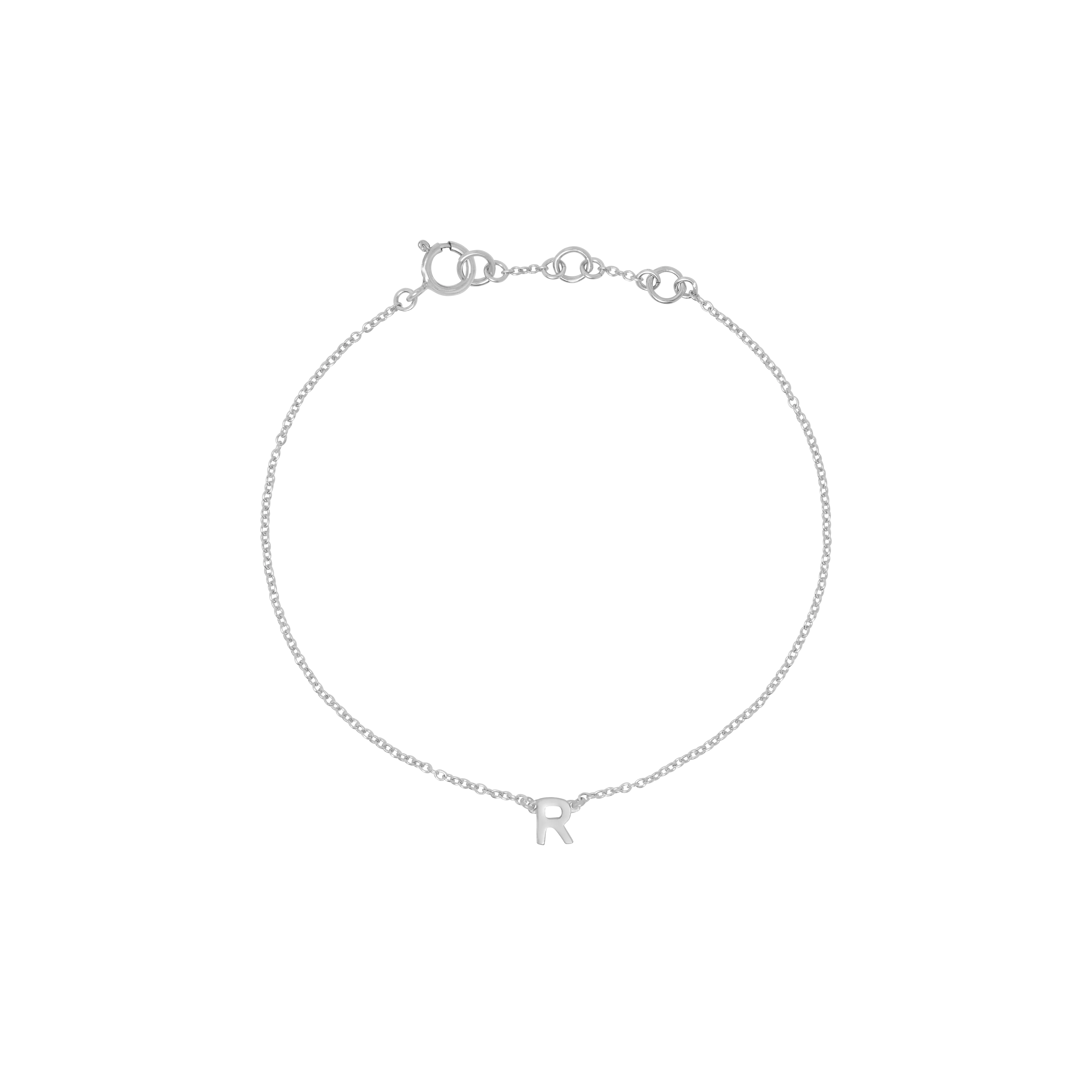 Initial Bracelet - Silver - Image 18